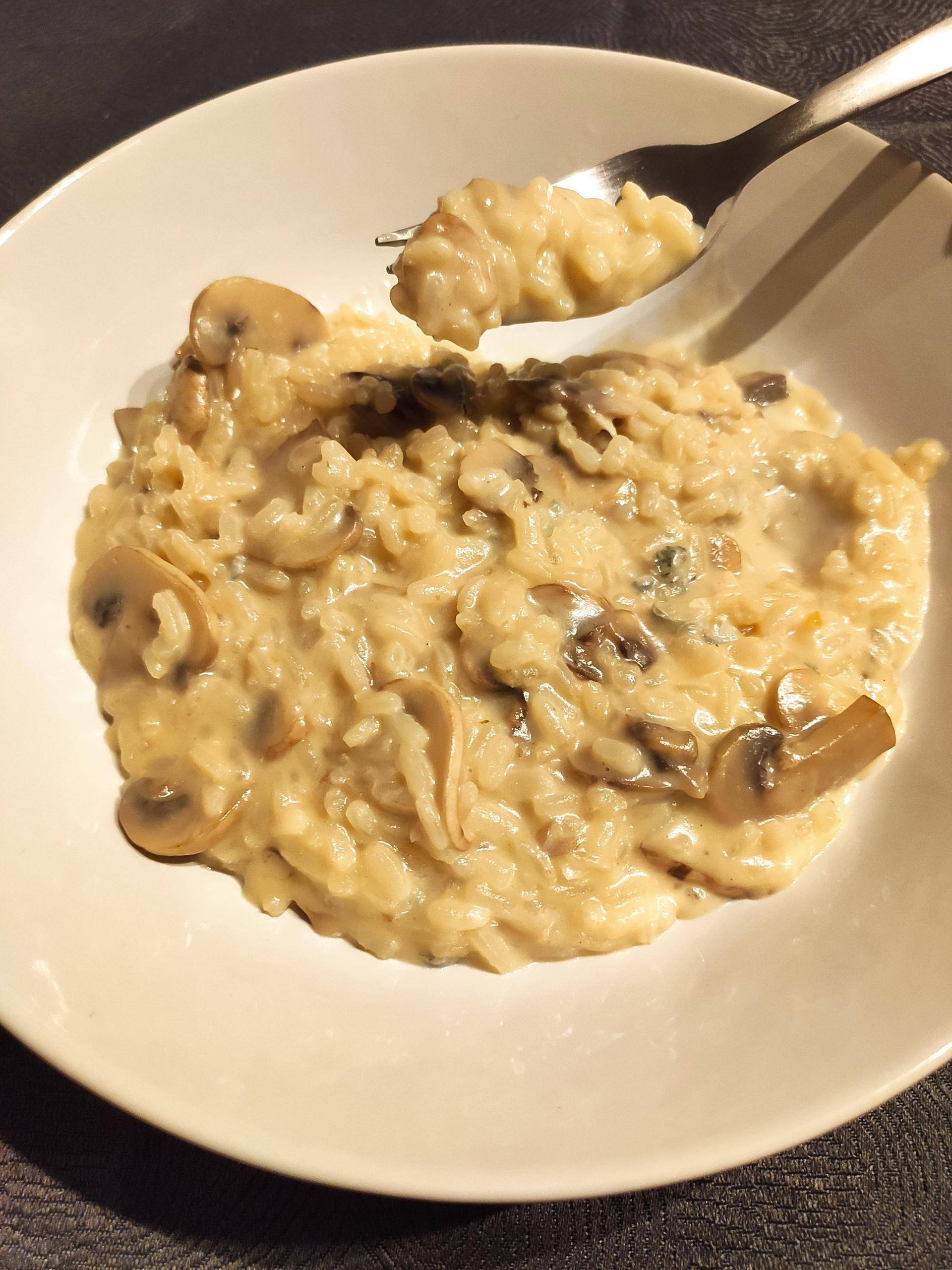 Risotto Gorgonzola Champignons - Recette Companion Connect XL | Moulinex