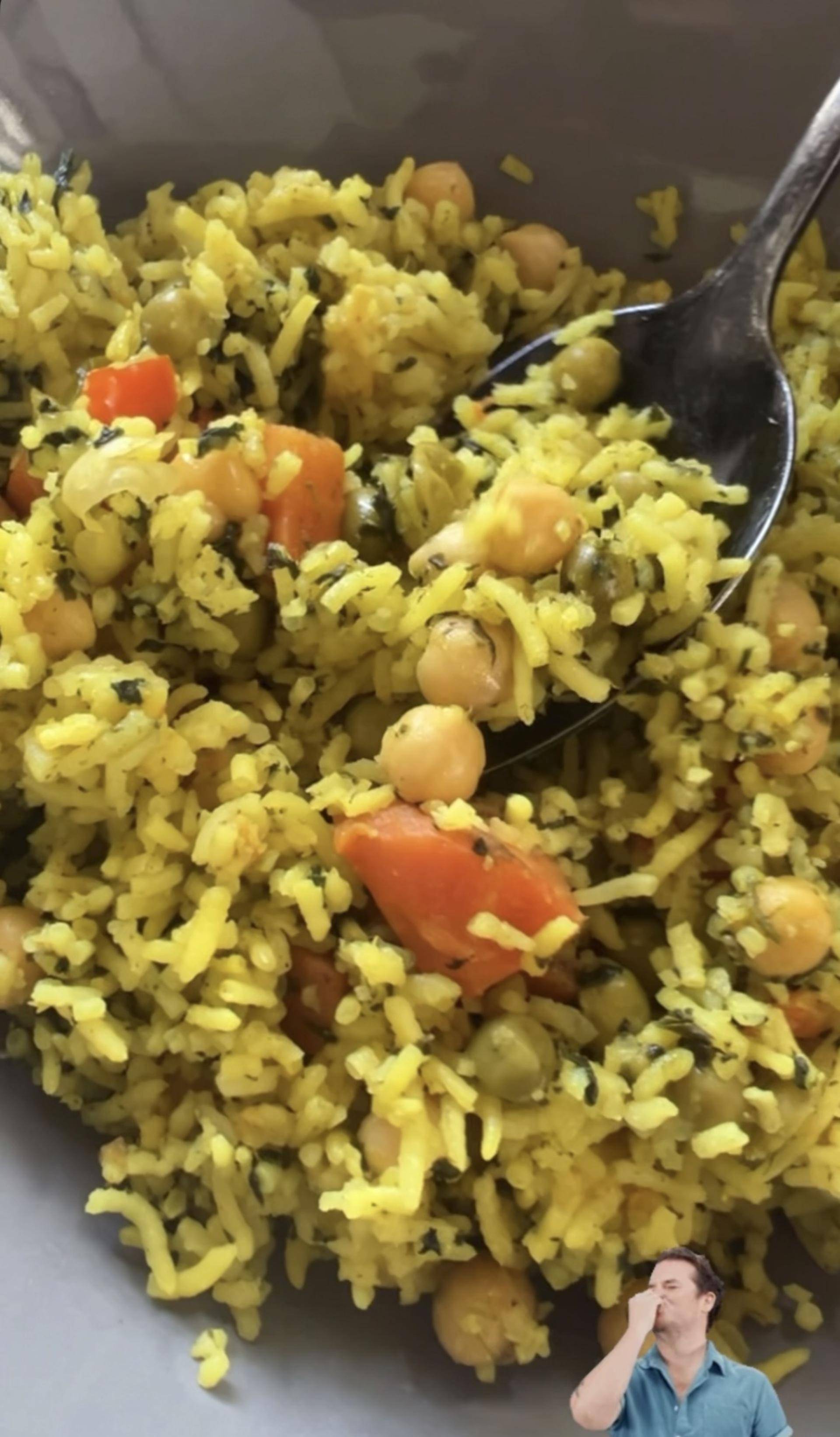 Riz mélangé créole aux légumes et pois chiches - Recette Cookeo | Moulinex
