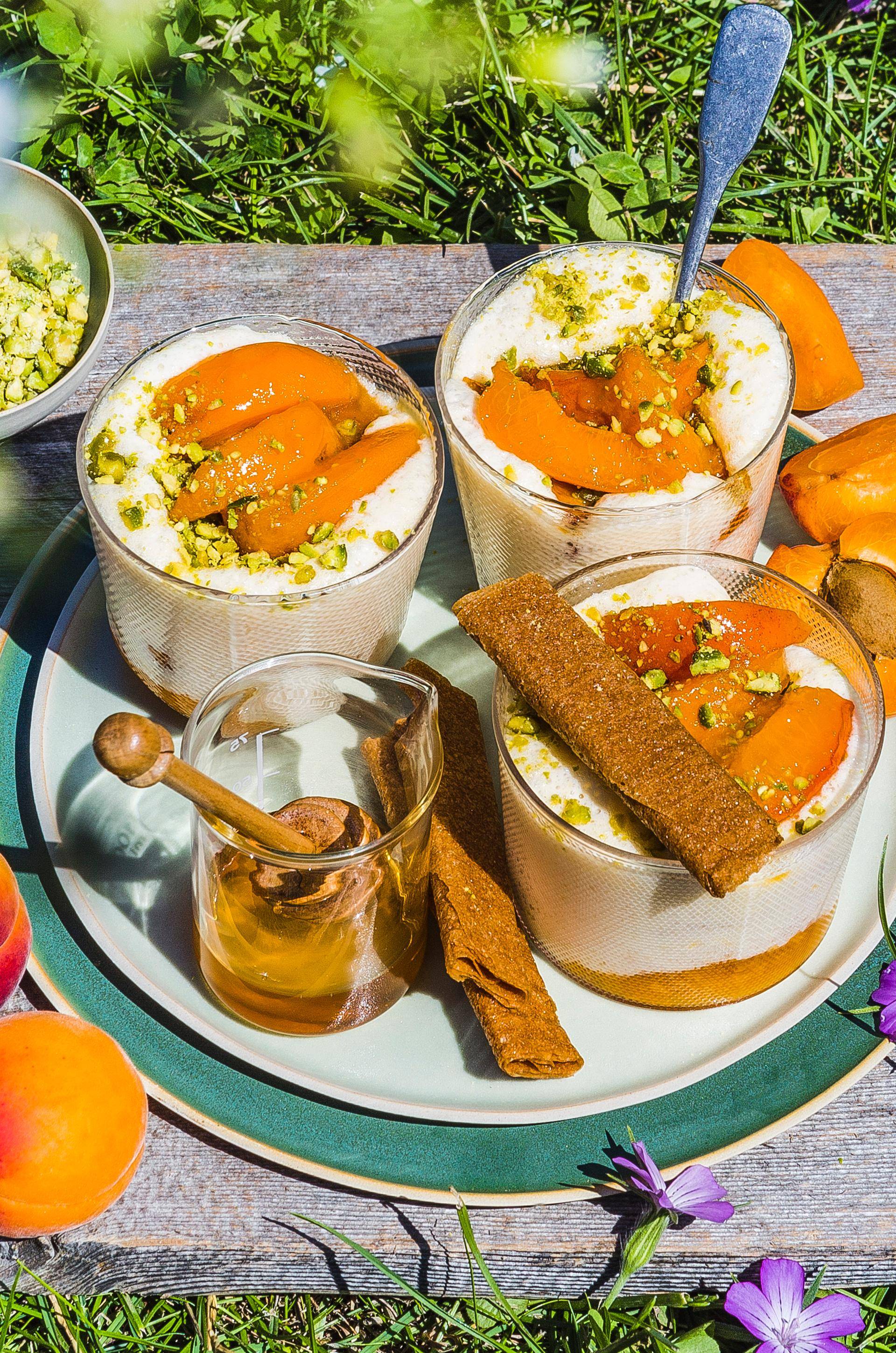 Petits pots de crème à l'abricot - Recette Companion | Moulinex