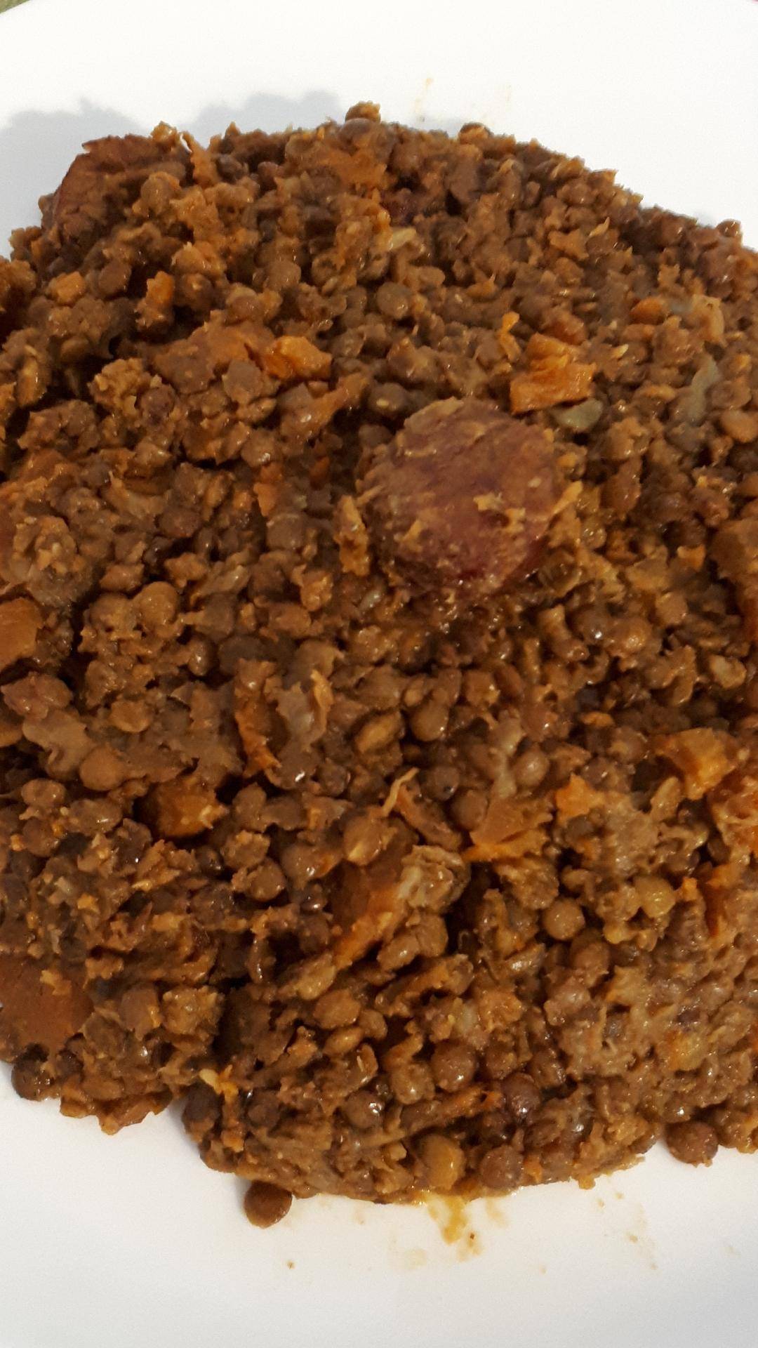 Lentilles saucisses fumées - Recette Cookeo | Moulinex