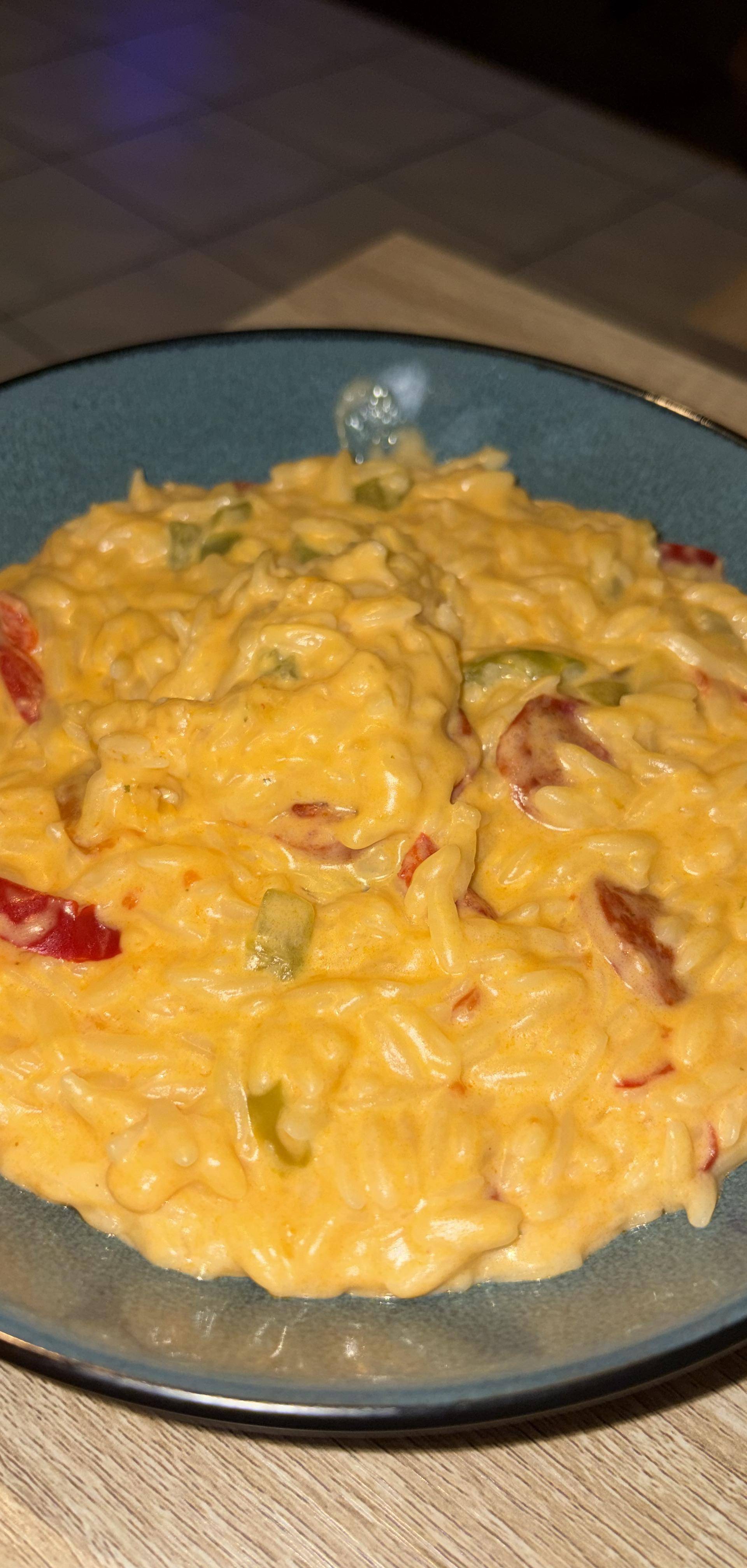 Onepot risoni chorizo poivrons - Recette Cookeo | Moulinex