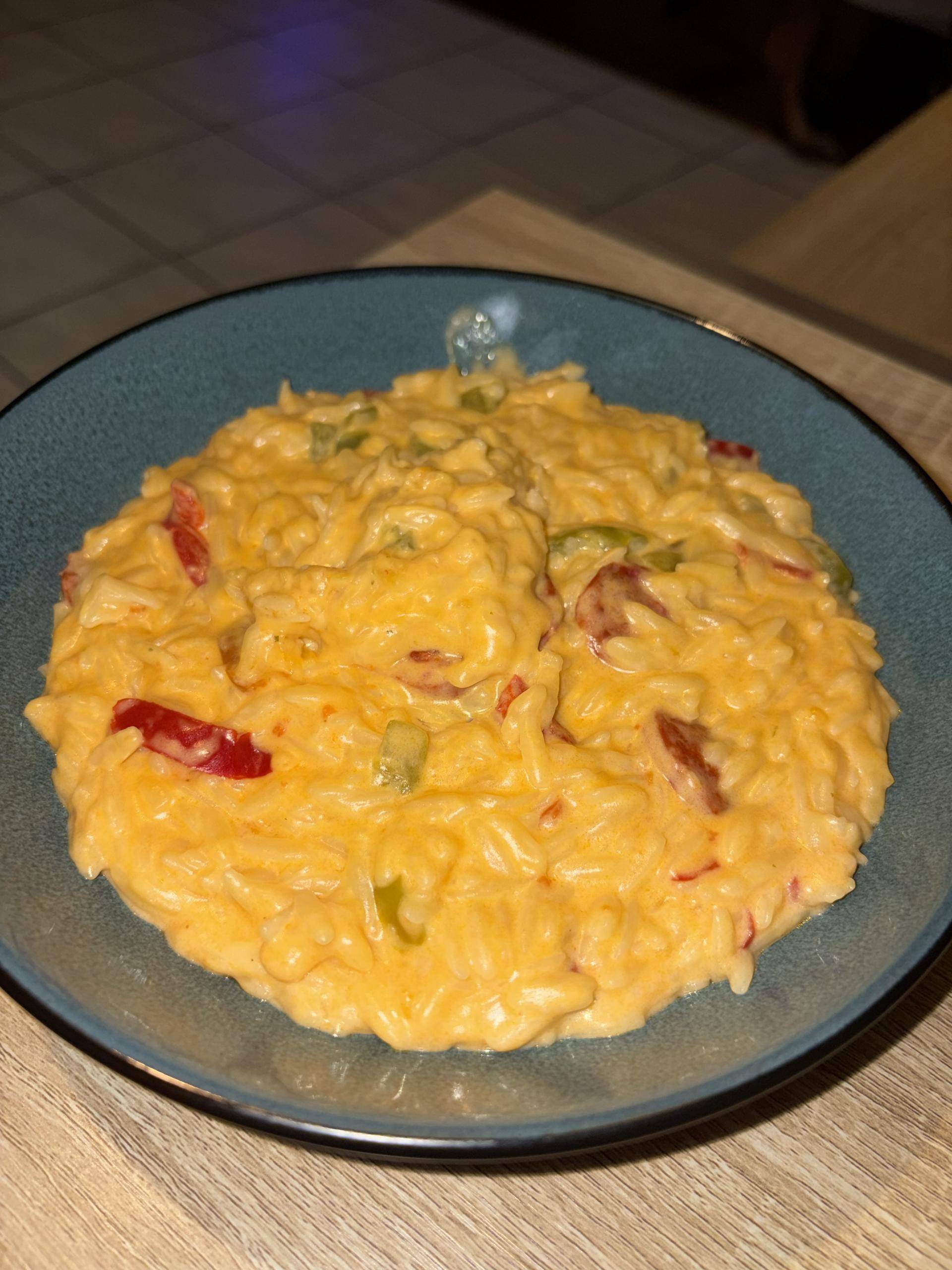 Onepot risoni chorizo poivrons - Recette Cookeo | Moulinex