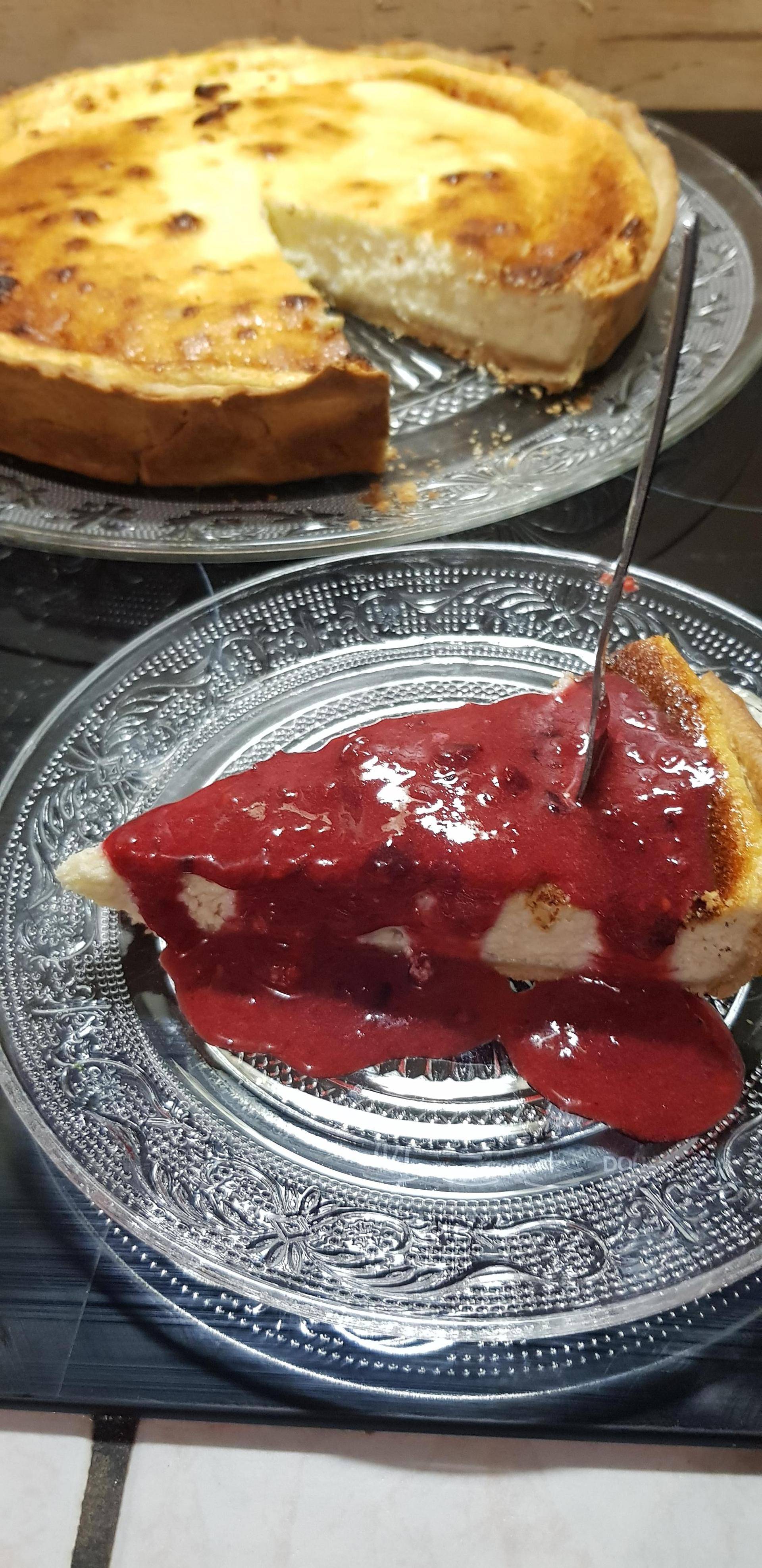 Tarte au fromage blanc (Käsküeche) - Recette Companion XL | Moulinex