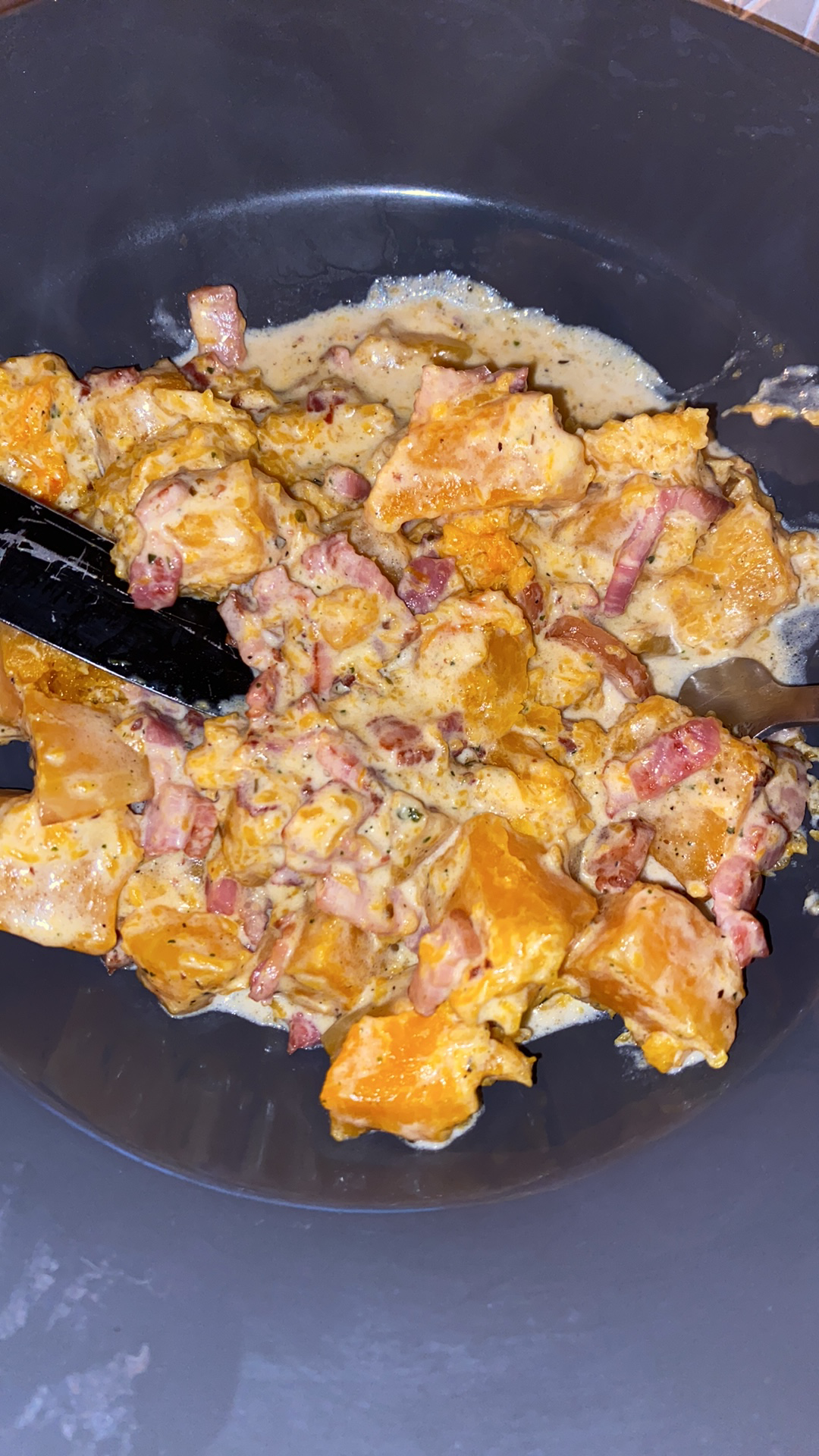 Butternut chèvre lardon - Recette Cookeo | Moulinex