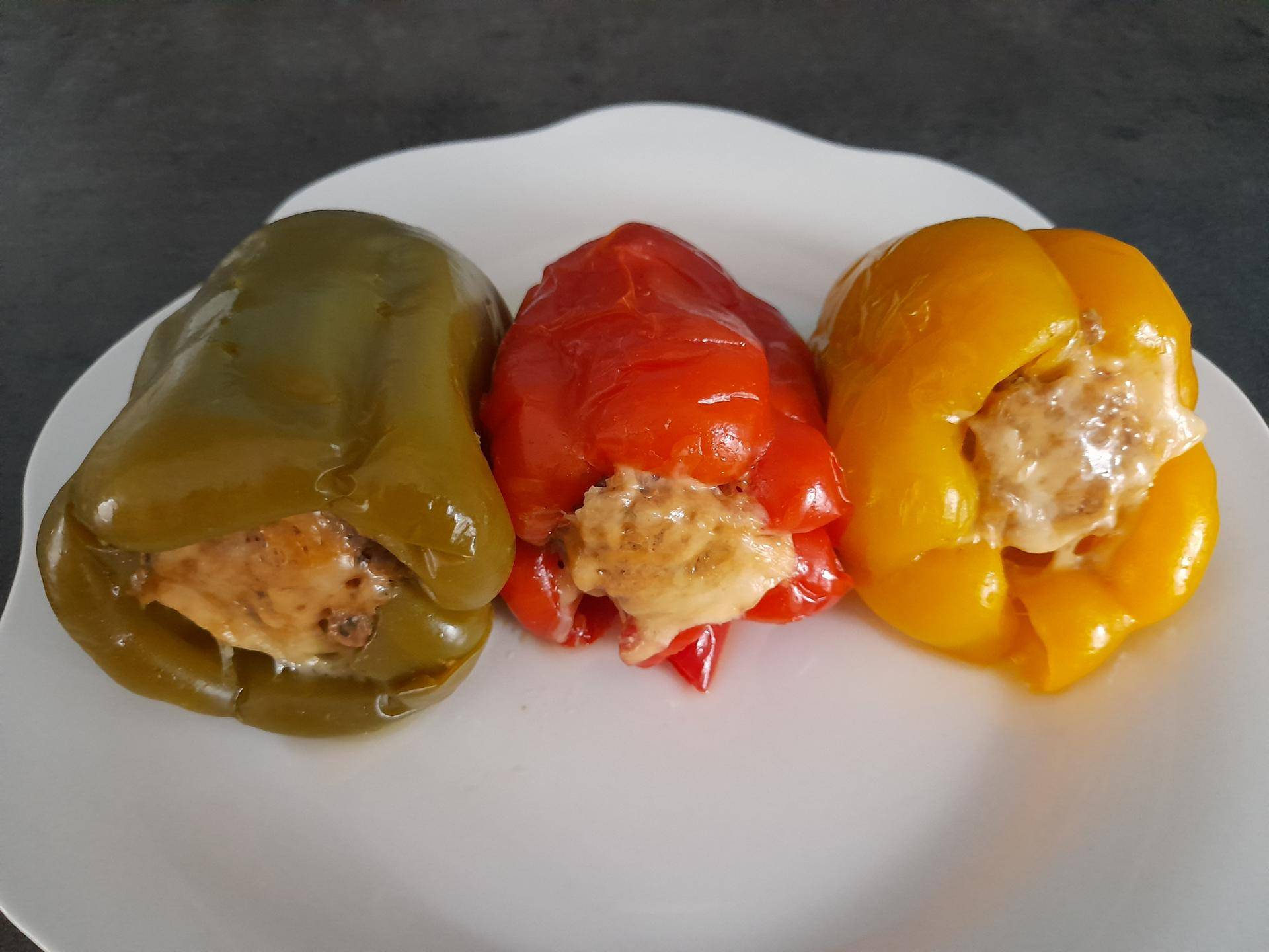 Trio Poivrons farcis - Recette Cookeo V3 | Moulinex