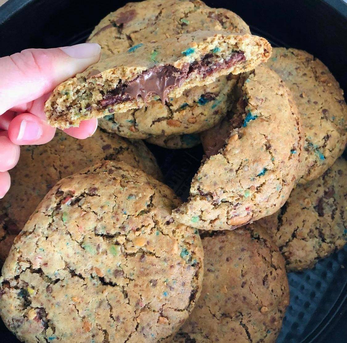 Cookies m&ms nutella - Recette Companion XL | Moulinex