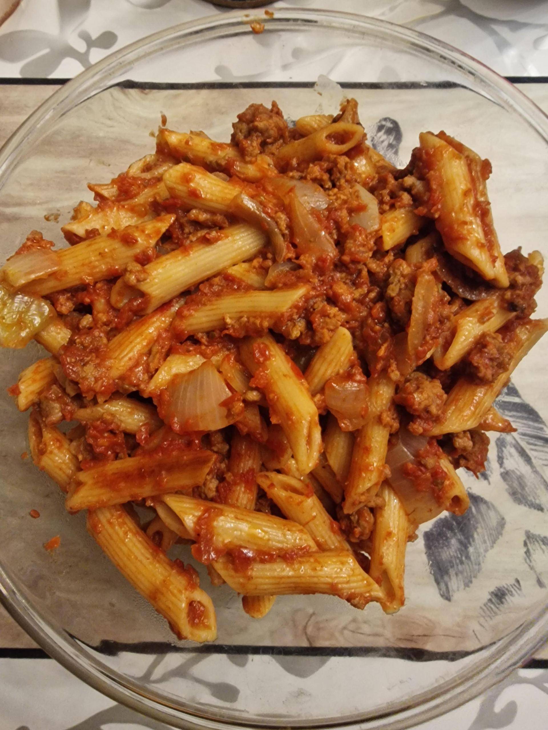 Penne rigate à la bolognaise facile - Recette Cookeo V3 | Moulinex