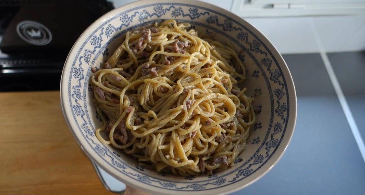 Spaghetti carbonara façon Brice RC (YT) - Recette Companion Connect XL | Moulinex