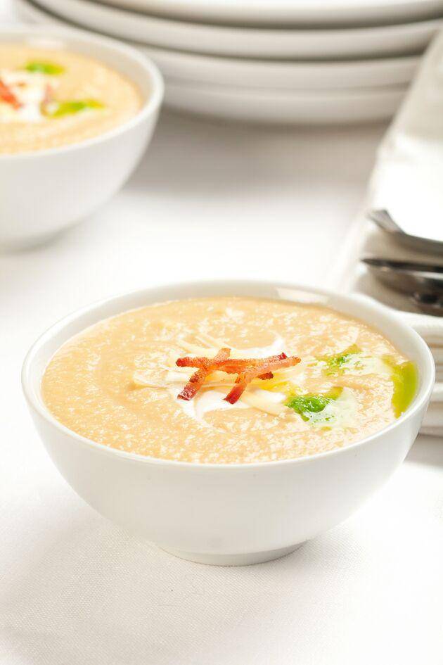 Crème de céleri rave au cumin - Recette Perfectmix Cook | Moulinex
