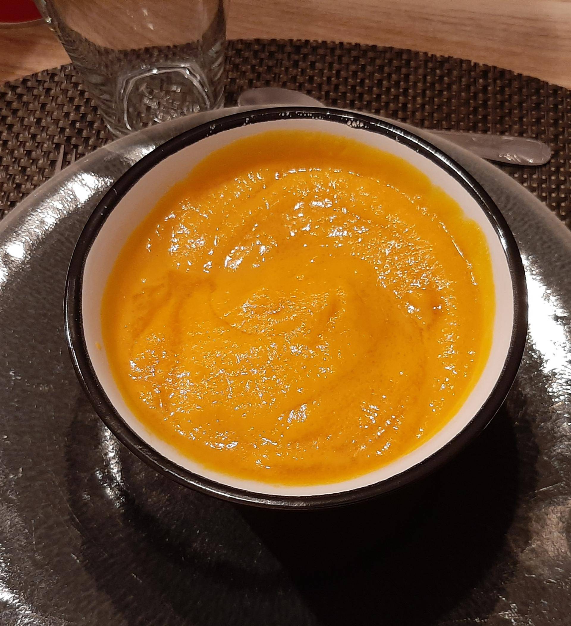 Velouté sucré au potiron - Recette Companion Connect | Moulinex