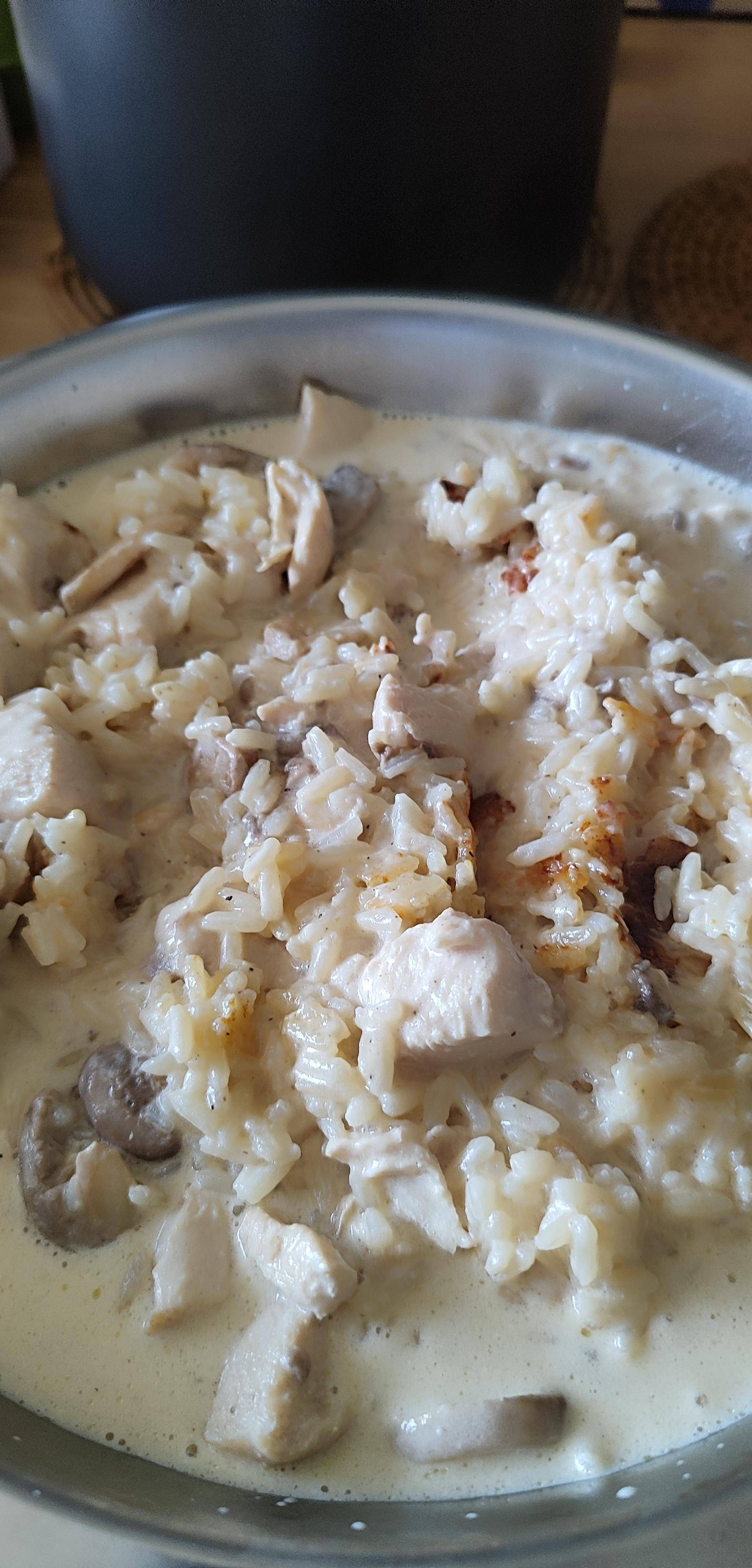 Poulet curry crème fraîche - Recette Companion XL | Moulinex