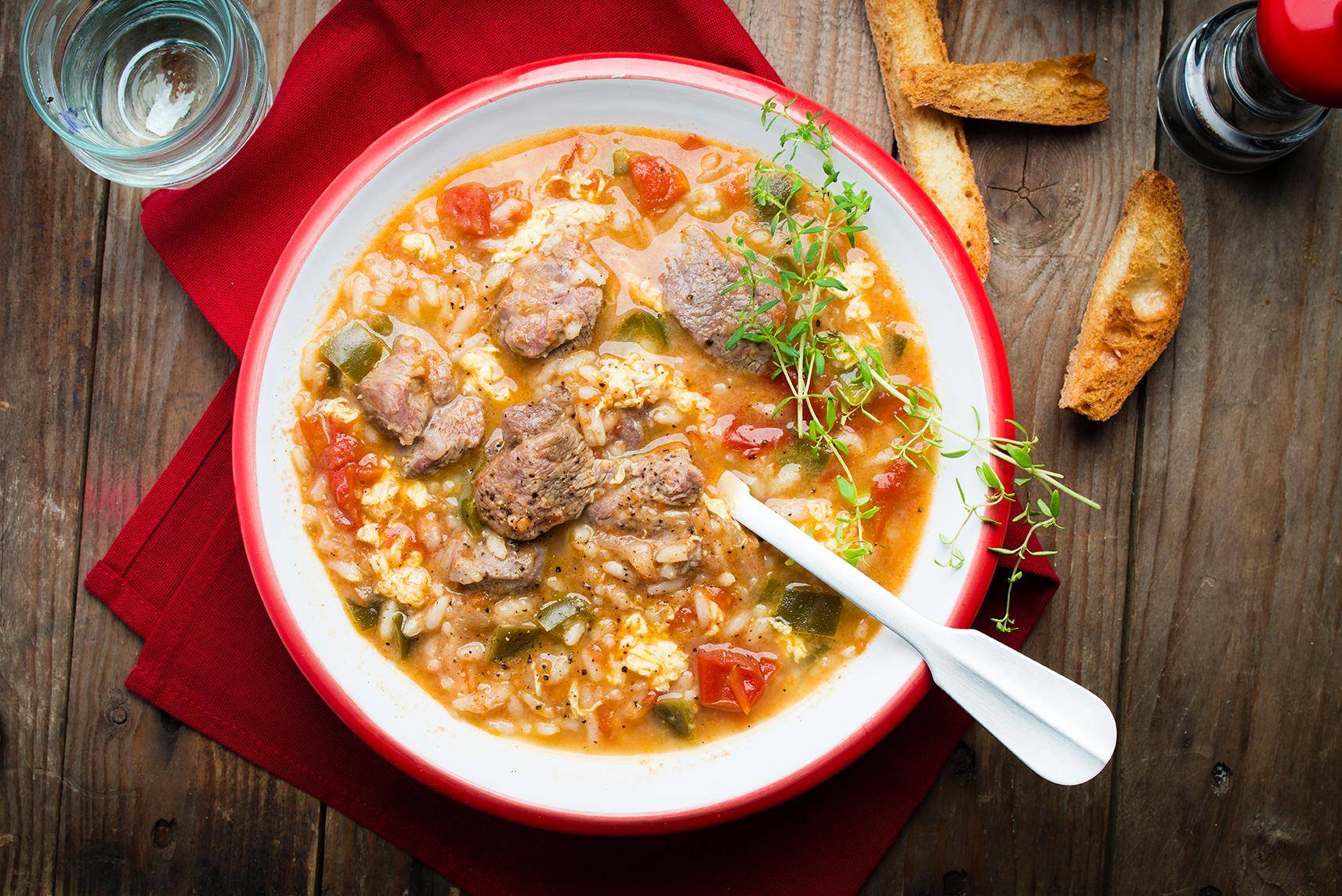 Soupe à l'agneau et œufs - Recette Cookeo | Moulinex