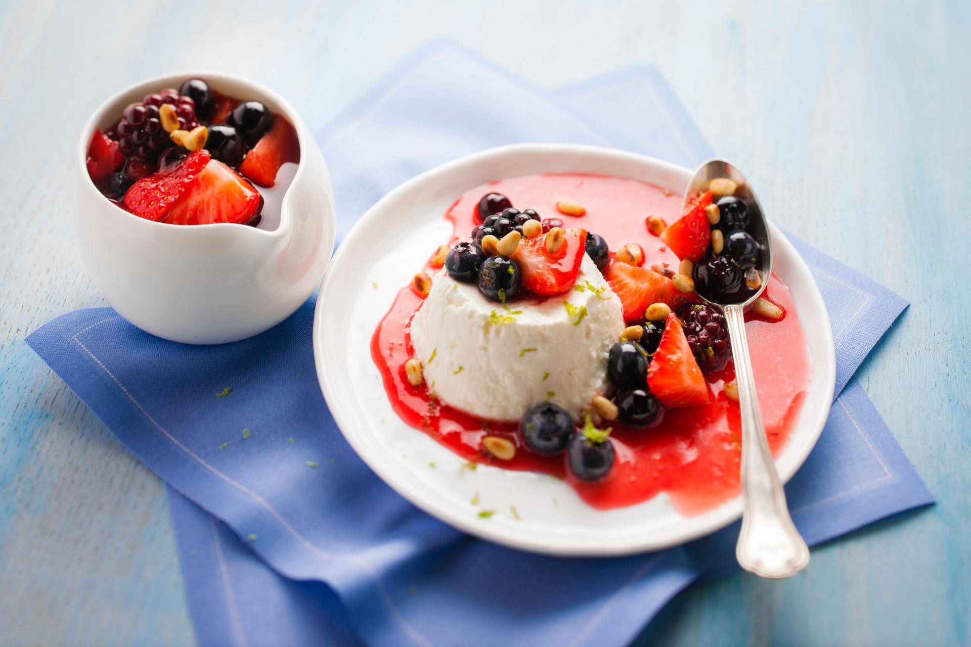 Faisselles aux fruits rouges - Recette Cookeo | Moulinex