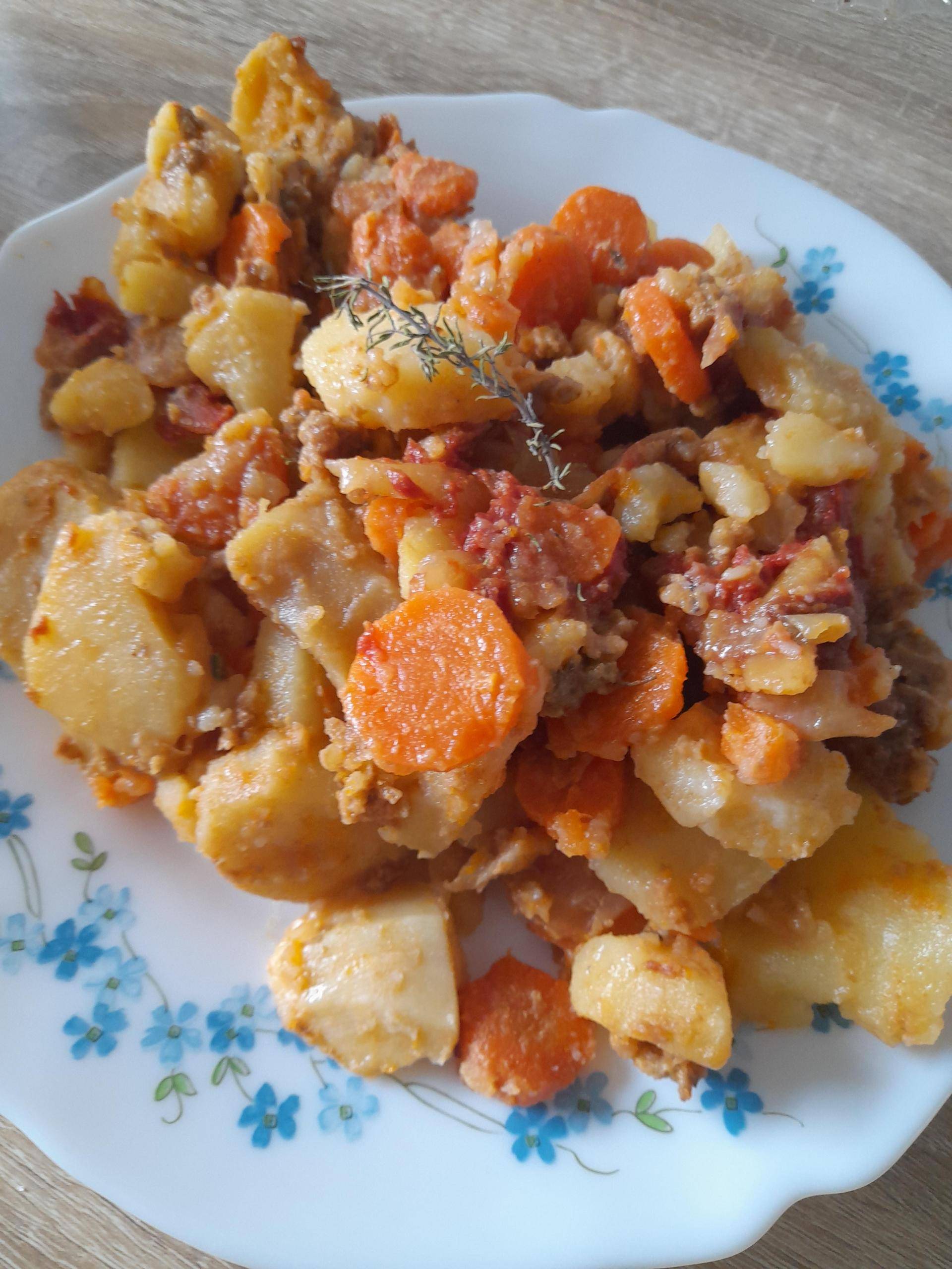 Pommes de terre à la bolognaise ultra facile - Recette Cookeo | Moulinex