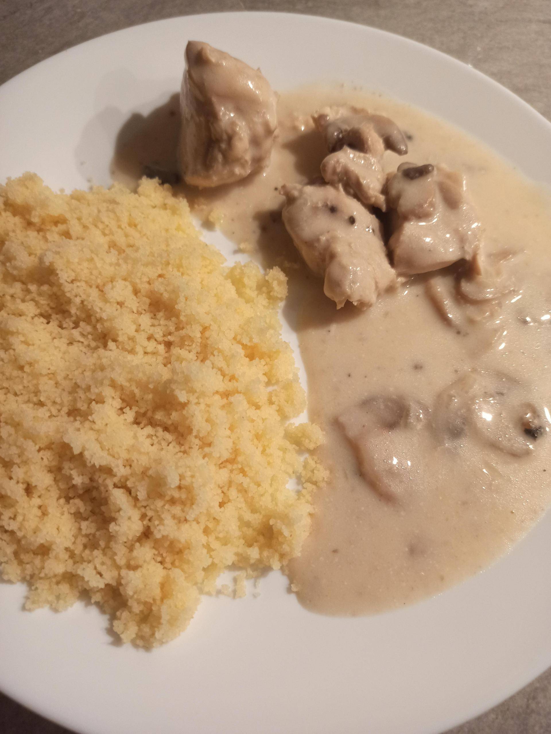 Poulet champignons a la crème - Recette Cookeo | Moulinex