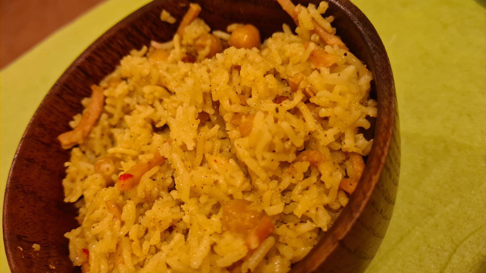 Riz lait de coco curry allumettes de poulet - Recette Cookeo | Moulinex