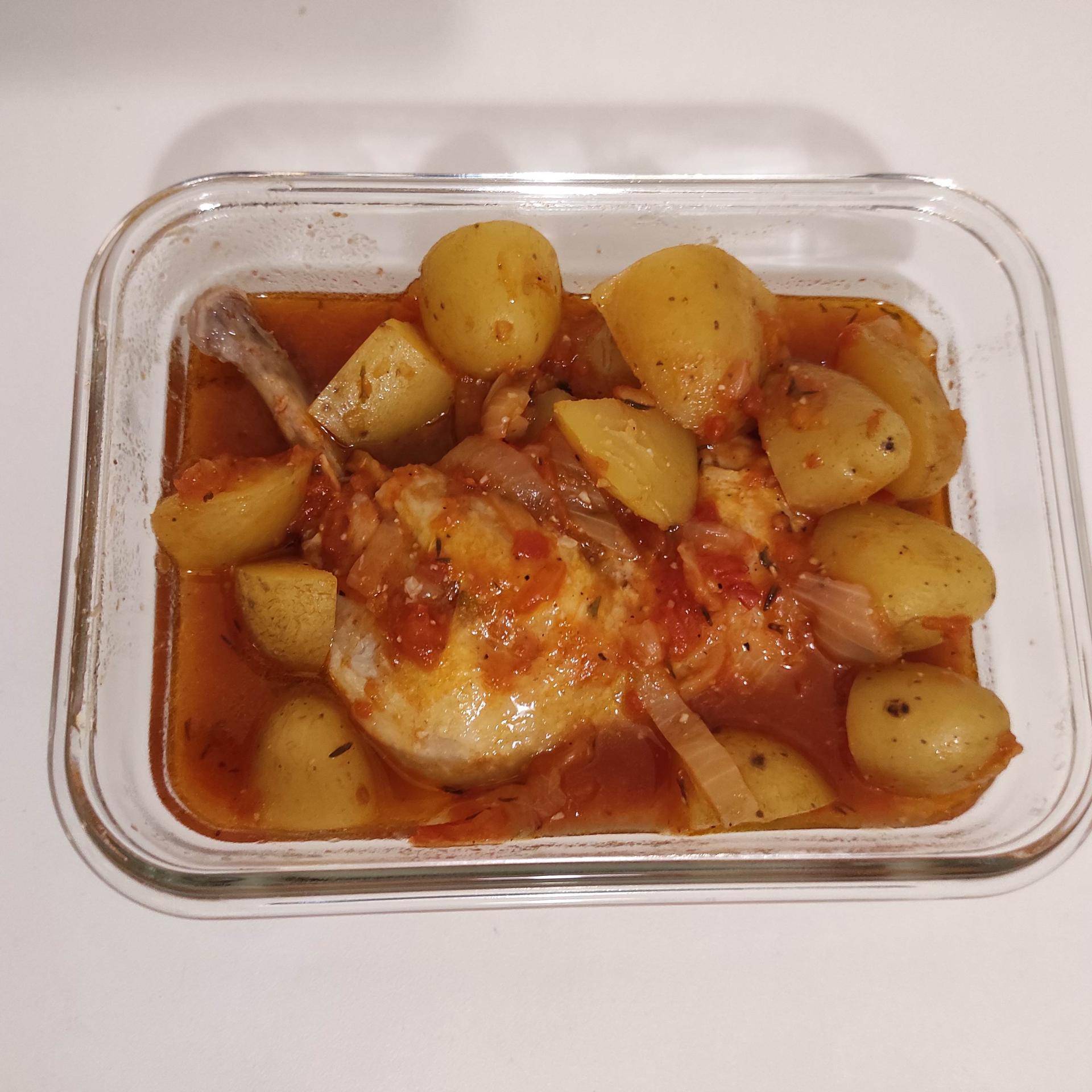 Poulet fondant et Pommes de terre - Recette Cookeo V3 Mini | Moulinex