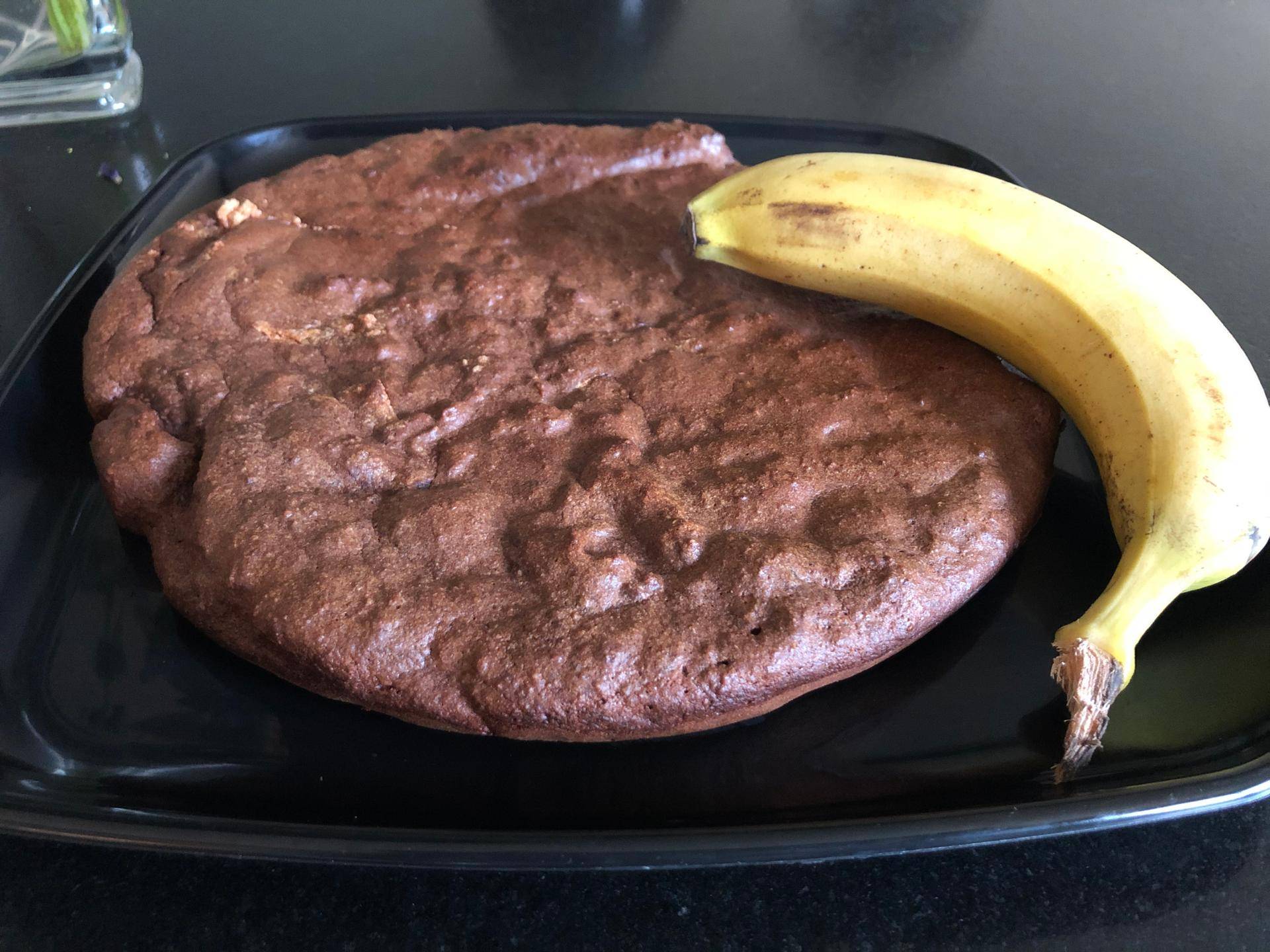 Gâteau banane chocolat sans sucre ni beurre ni farine (IG bas) - Recette Companion XL | Moulinex