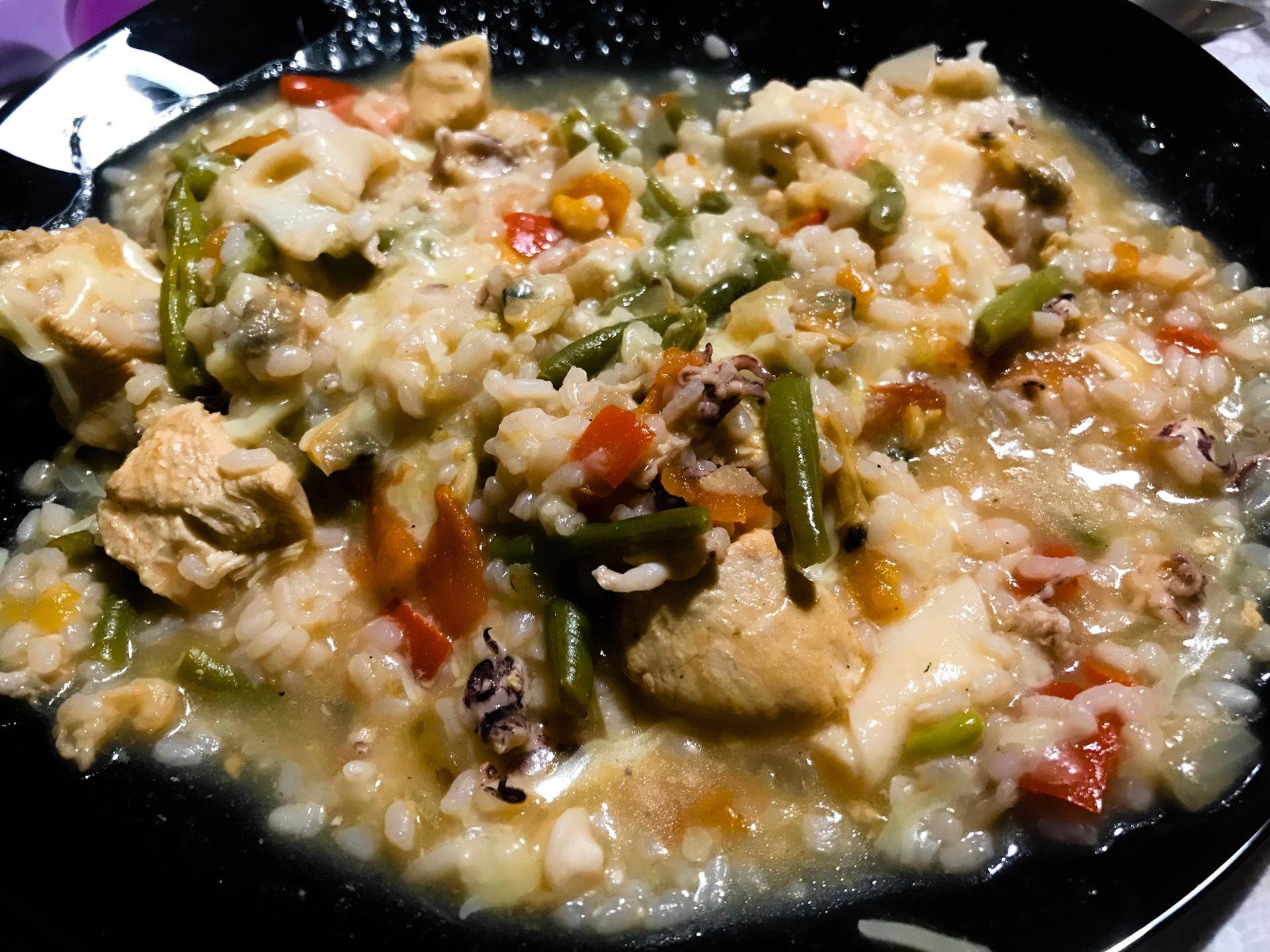 Riz terre et mer - Recette Cookeo | Moulinex