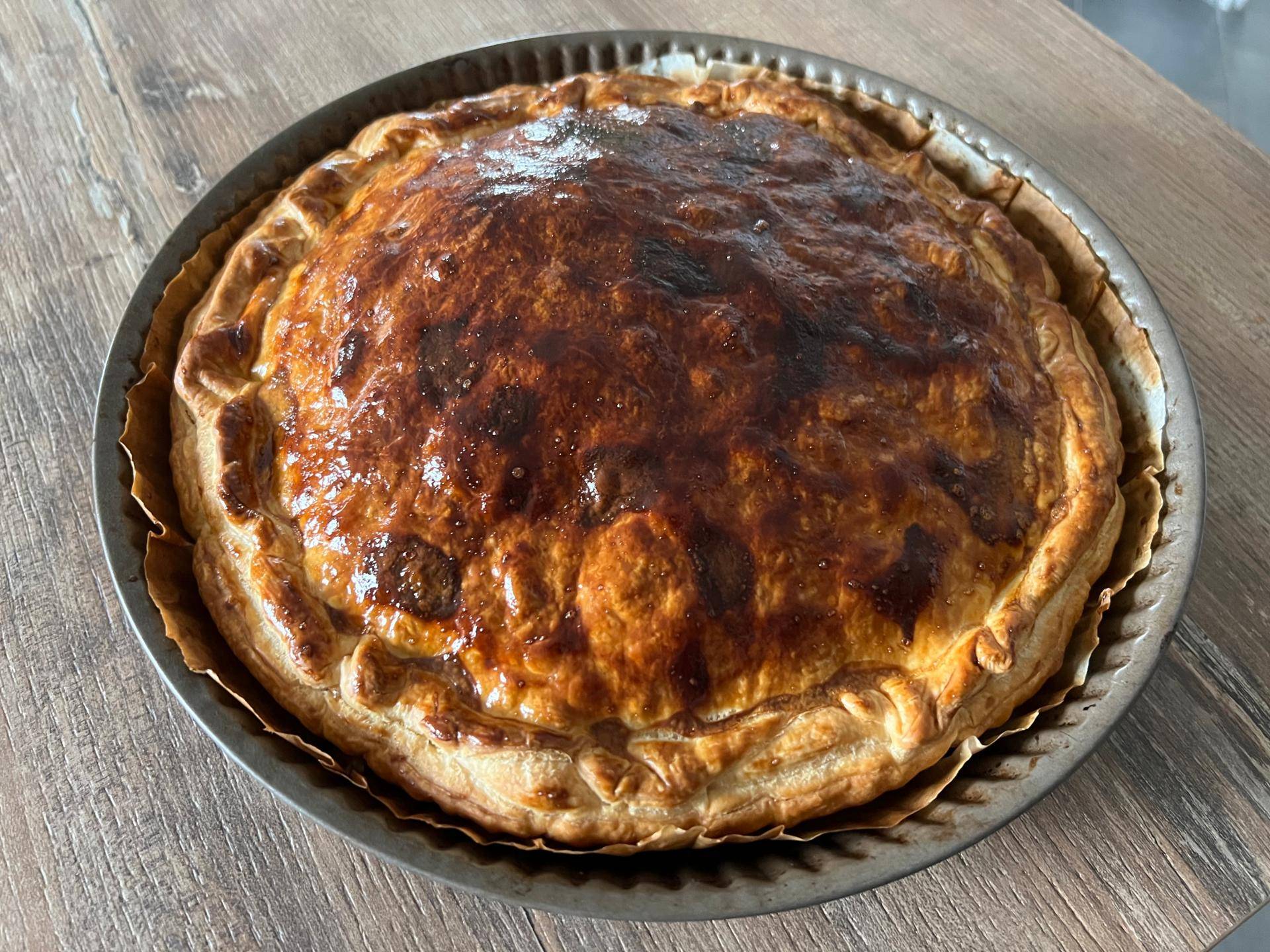Tourte aux lardons et poireaux - Recette Cookeo V3 | Moulinex