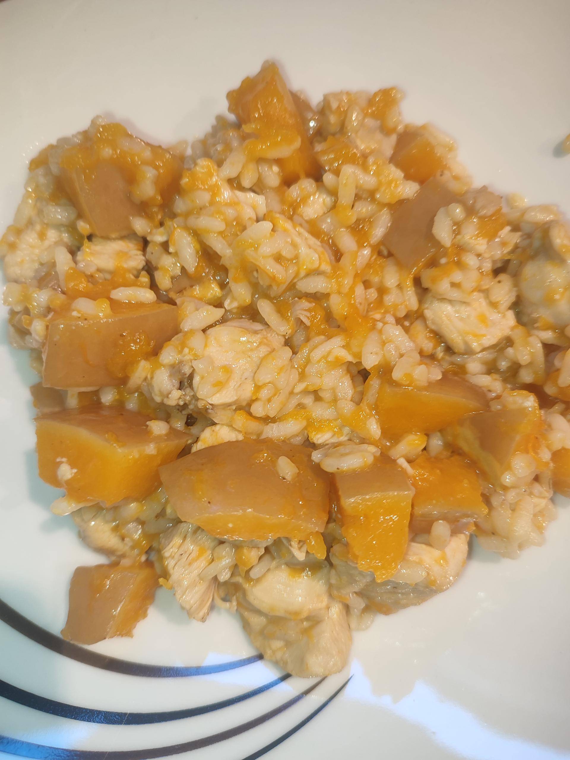 Risotto poulet butternut - Recette Cookeo | Moulinex