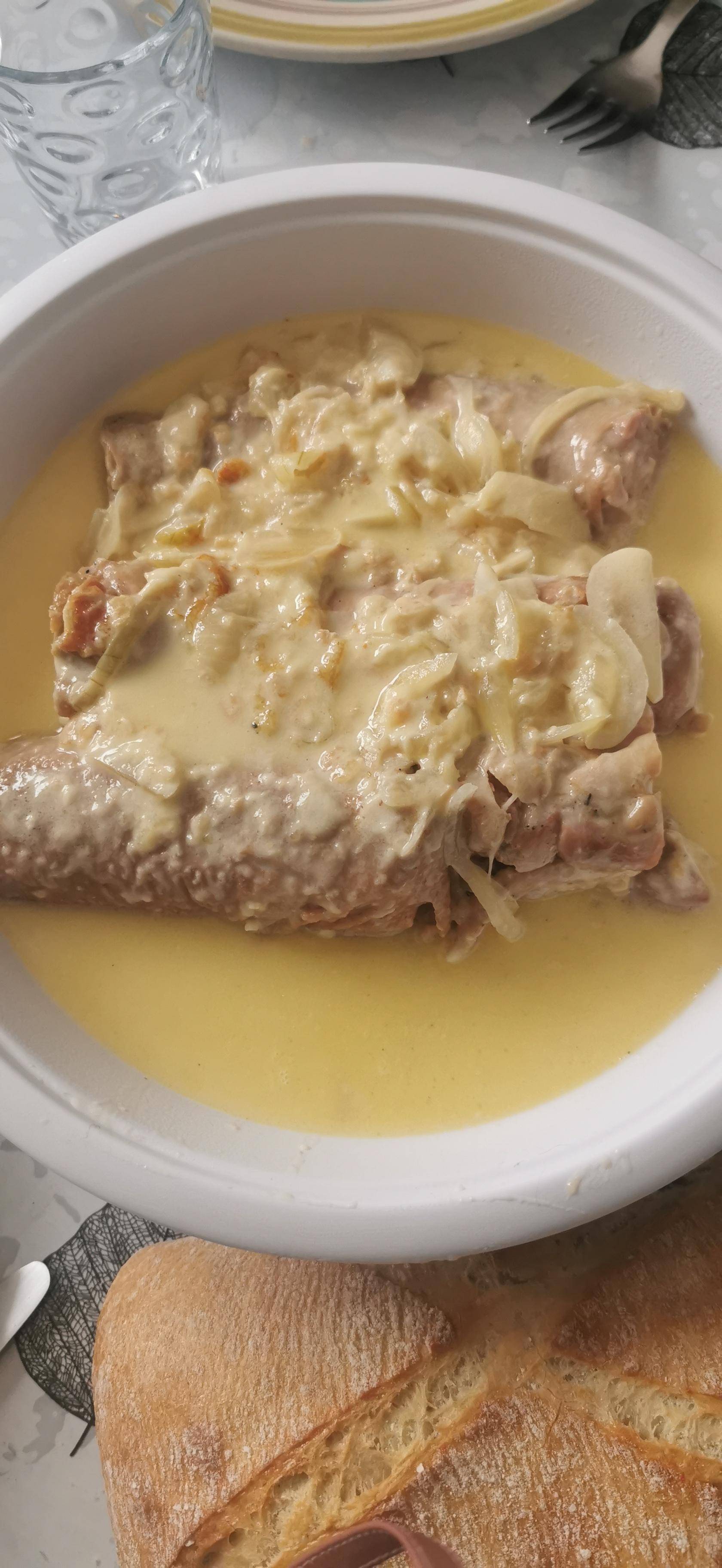 Andouillettes sauce maroilles - Recette Cookeo V3 | Moulinex