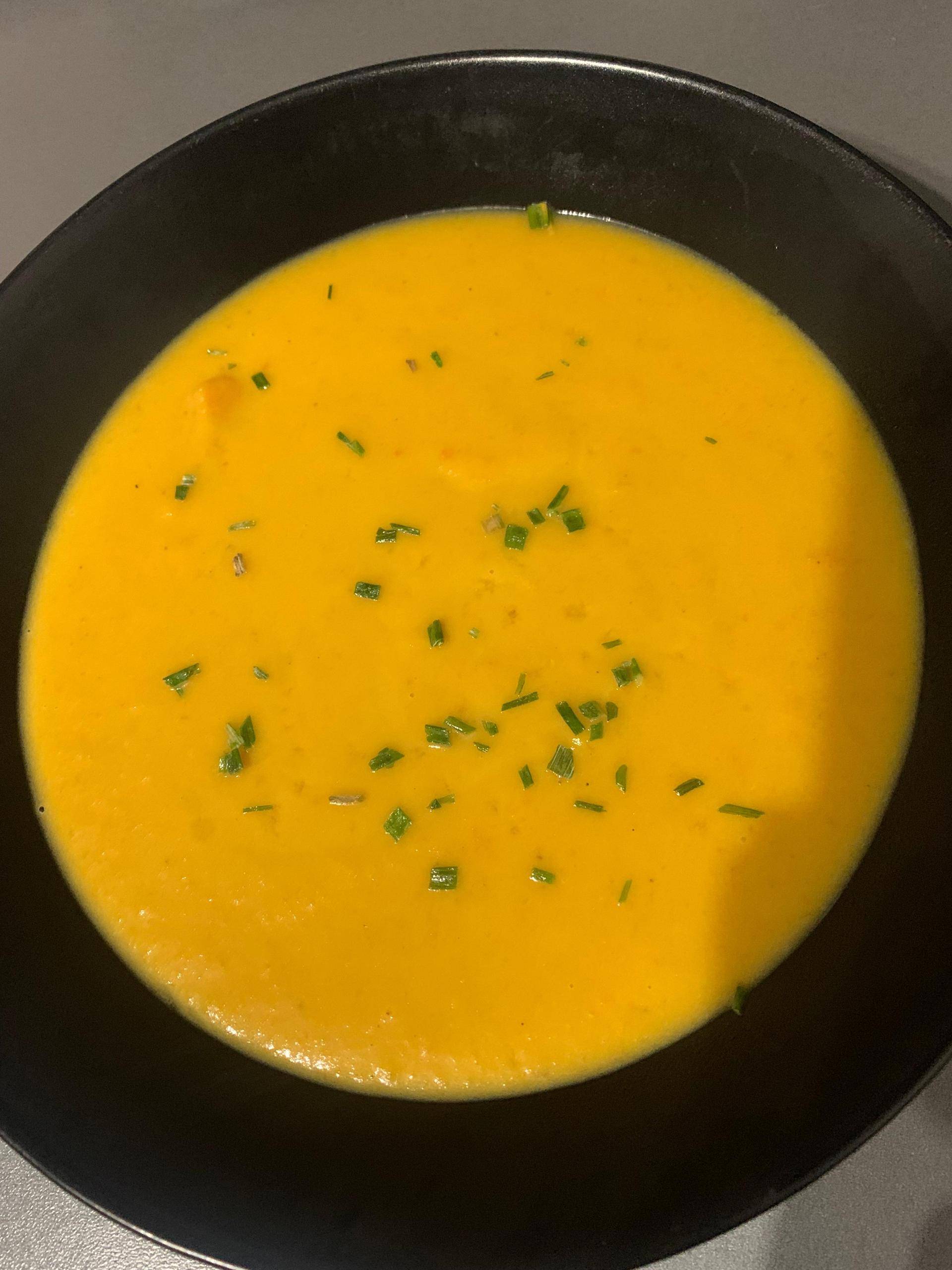 Soupe carotte pomme de terre lait de coco - Recette Cookeo | Moulinex