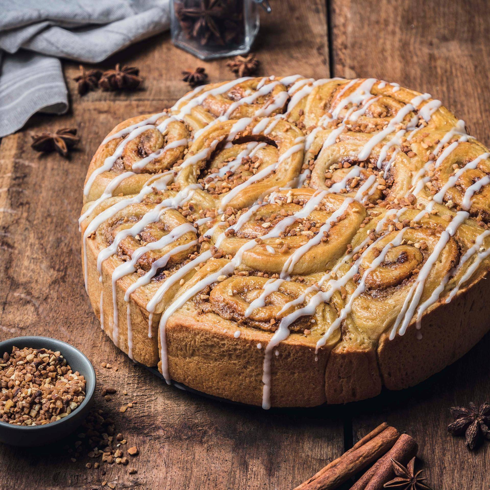 Cinnamon rolls vegan - Recette Companion Connect | Moulinex