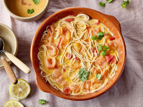 One pot de nouilles au curry - Recette Cookeo V3 Mini | Moulinex