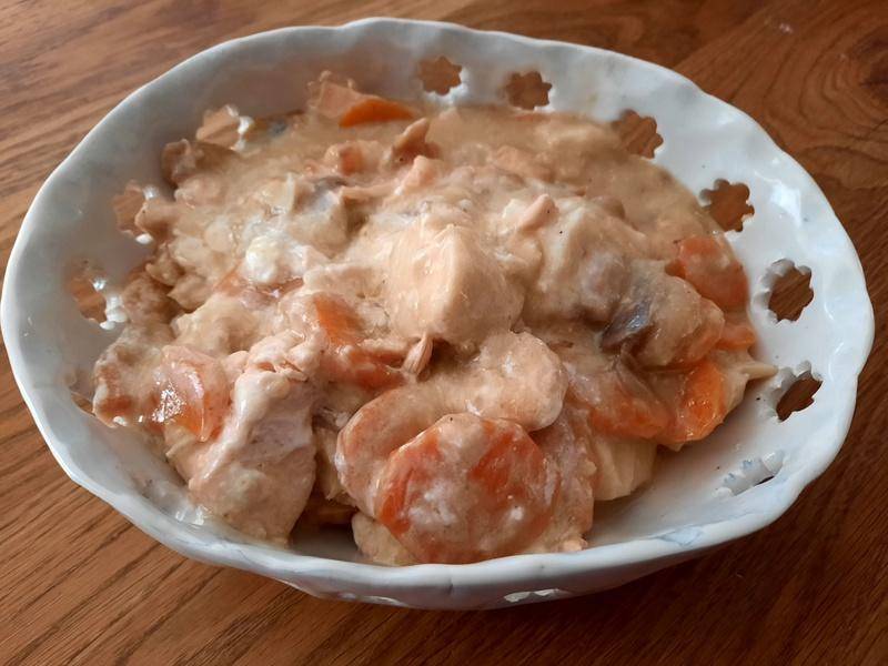 CABILLAUD ET SAUMON EN BLANQUETTE - Recette Cookeo | Moulinex