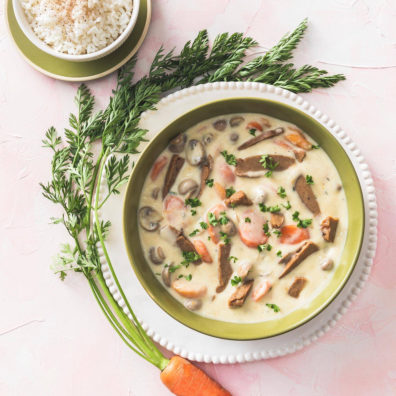 Blanquette de seitan - Recette Companion | Moulinex