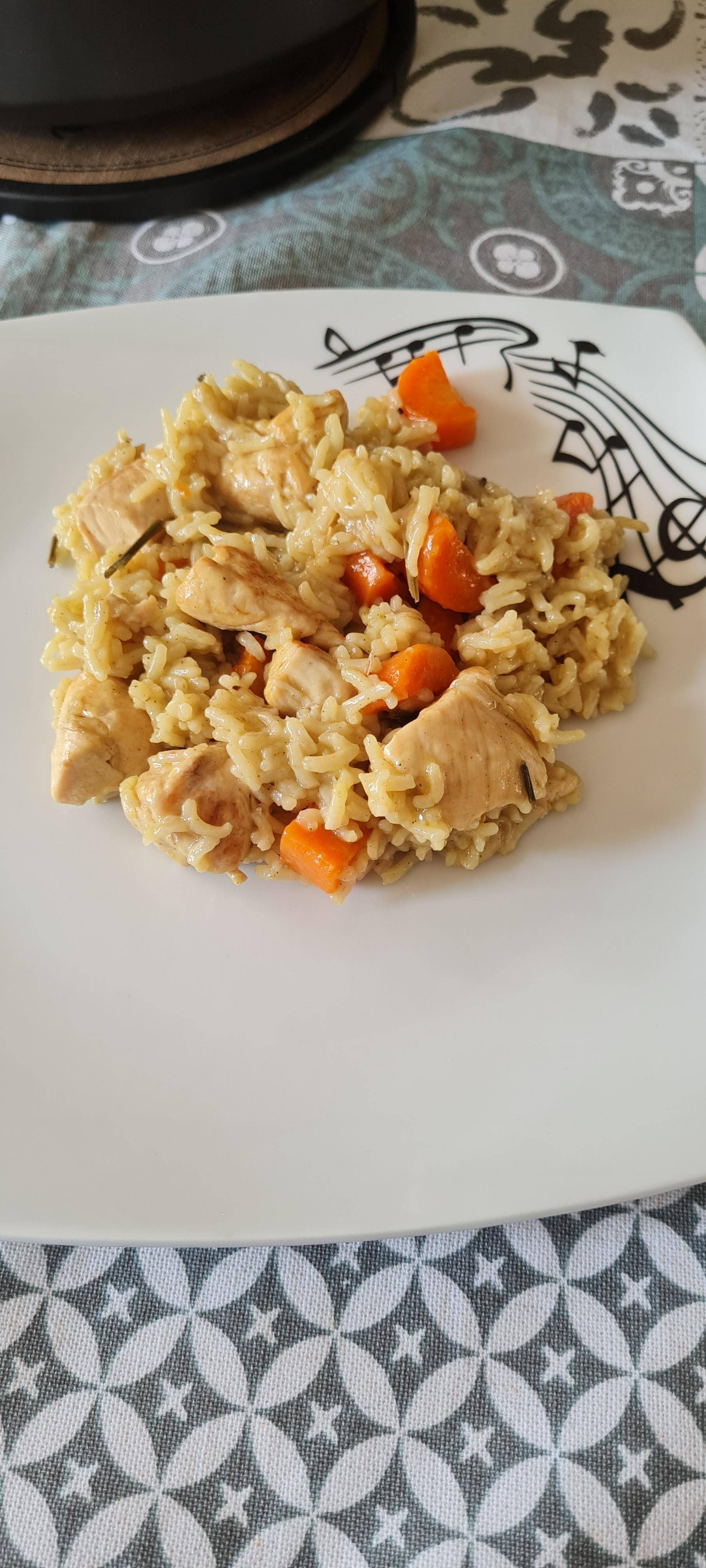 Curry express poulet citronnelle - Recette Cookeo | Moulinex