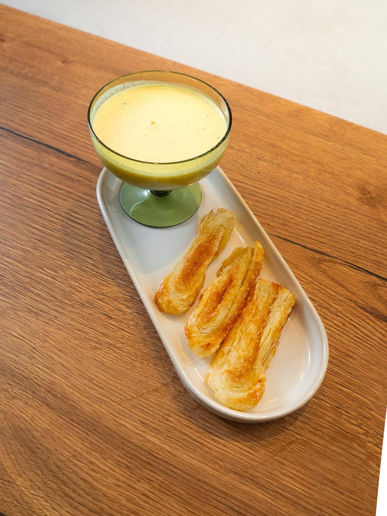 Mouillettes feuilletées caramélisées & crème anglaise vanille - Recette Cookeo | Moulinex