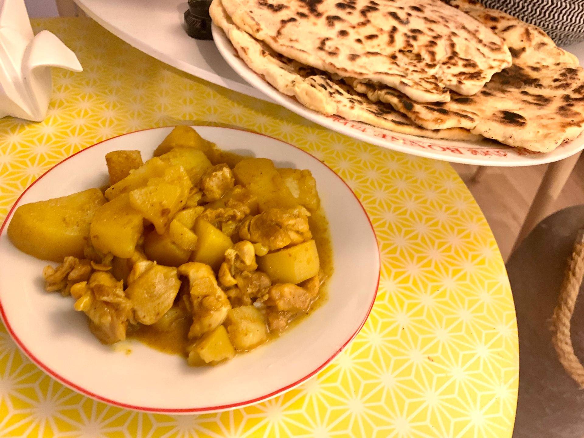 Poulet et pommes de terre curry comme au pakistanais - Recette Cookeo | Moulinex