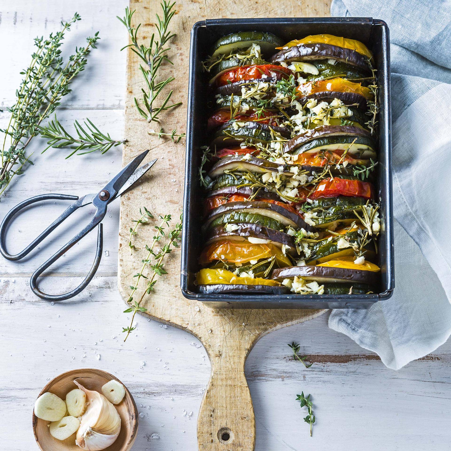 Gratin de légumes façon Tian - Recette Cuiseur vapeur | Moulinex