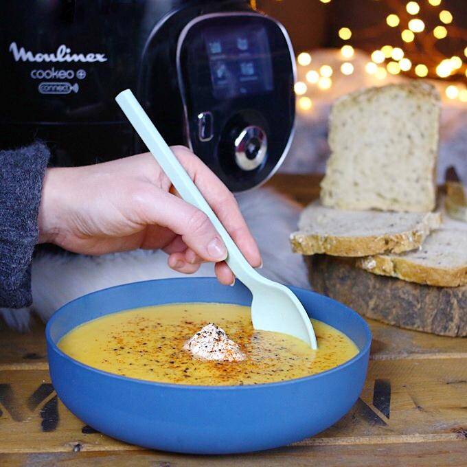 Soupe Butternut & Navet blanc - Recette Cookeo | Moulinex