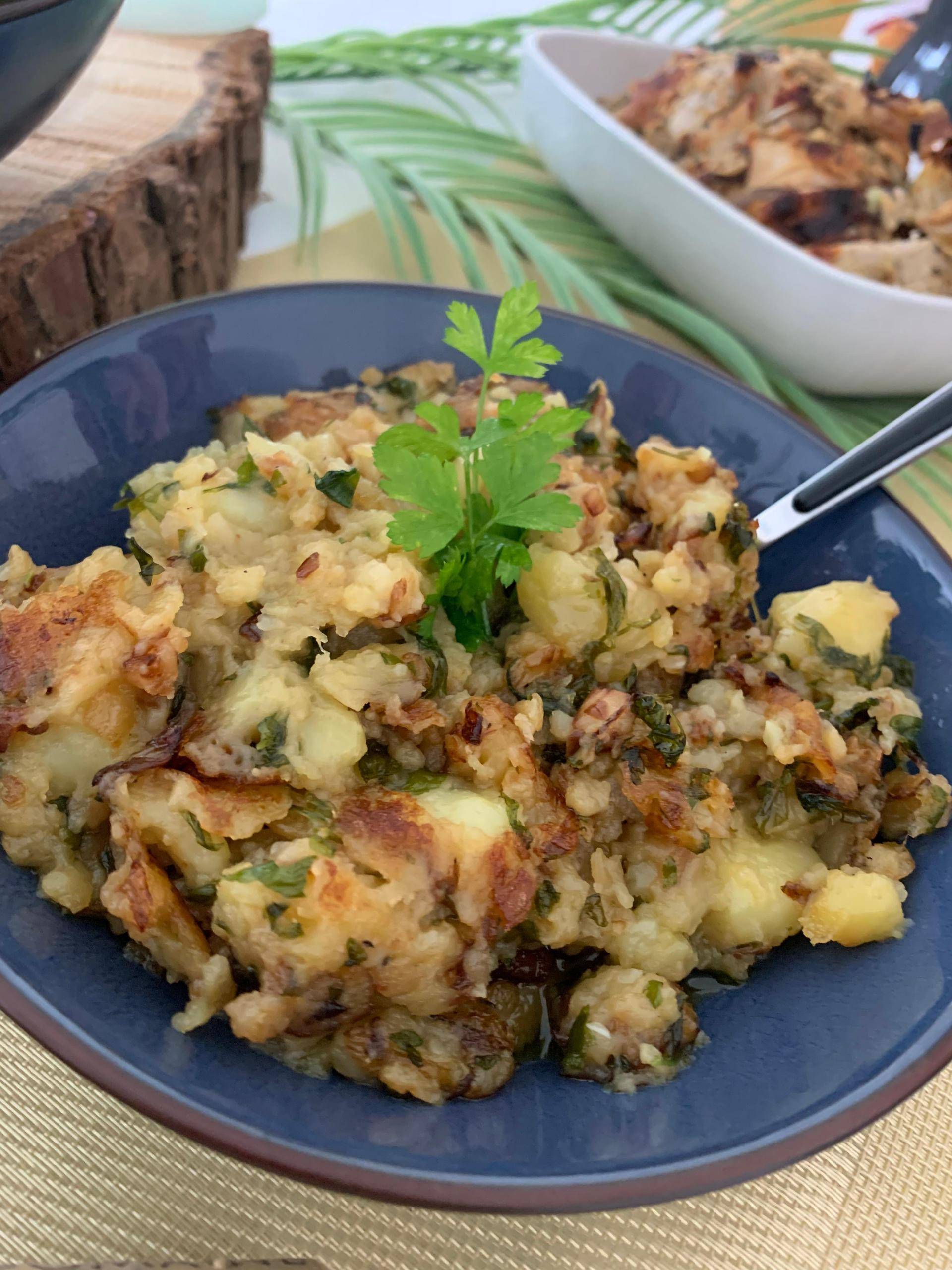 Écrasé de pommes de terre, à l’ail et au persil - Recette Cookeo | Moulinex