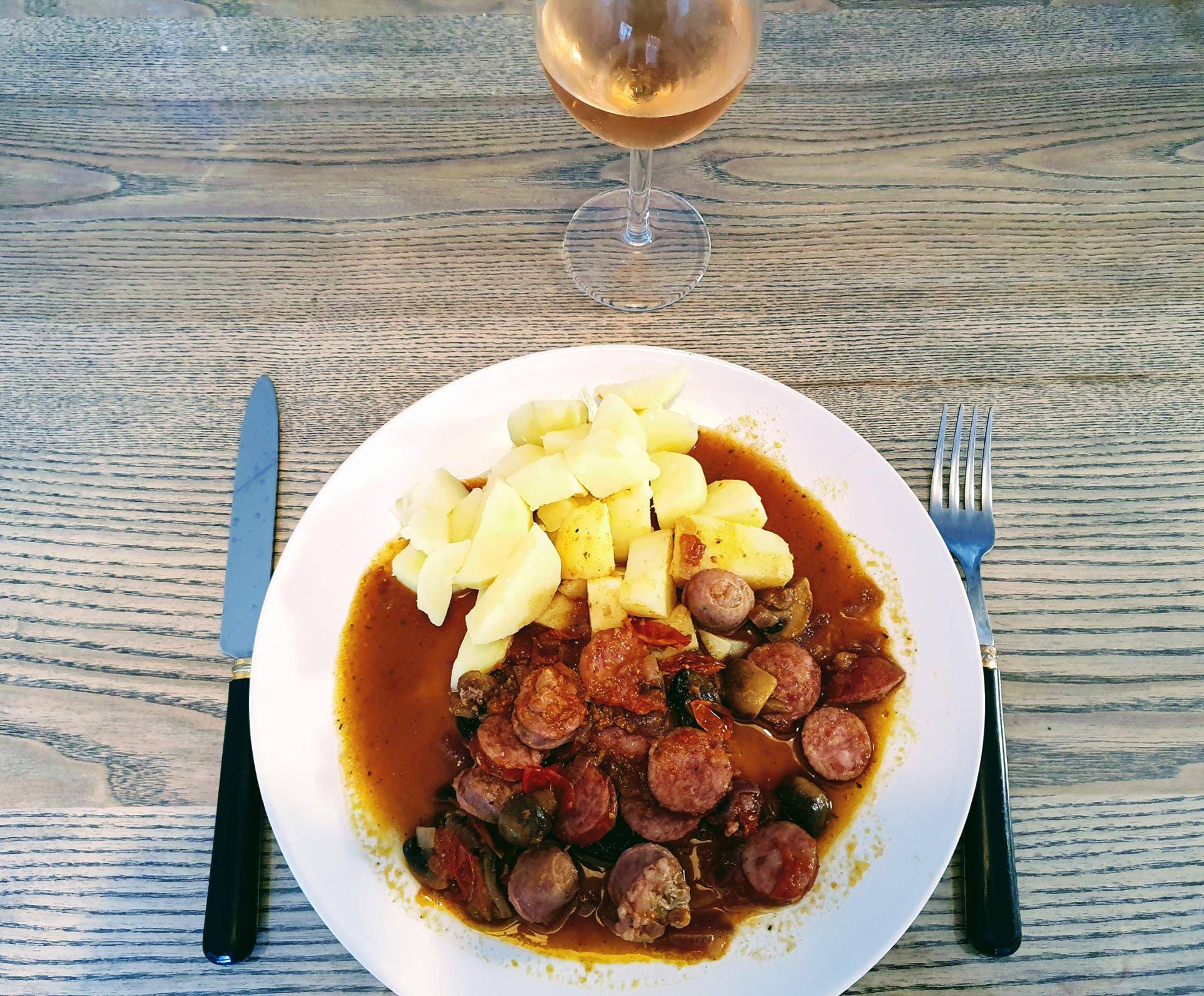 Saucisses morteau et ses pommes de terre - Recette Cookeo | Moulinex