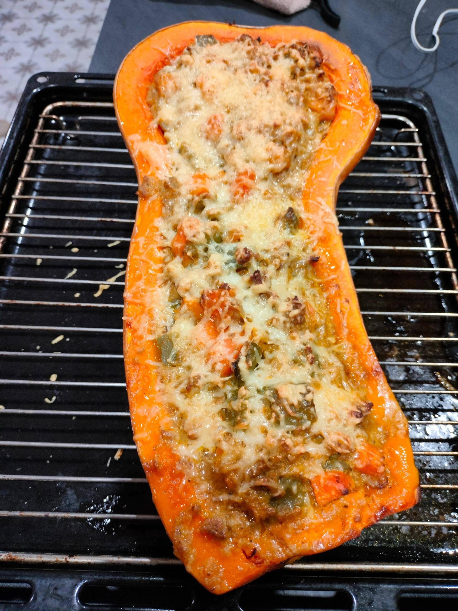 Butternut farcie au curry - Recette Companion Connect XL | Moulinex