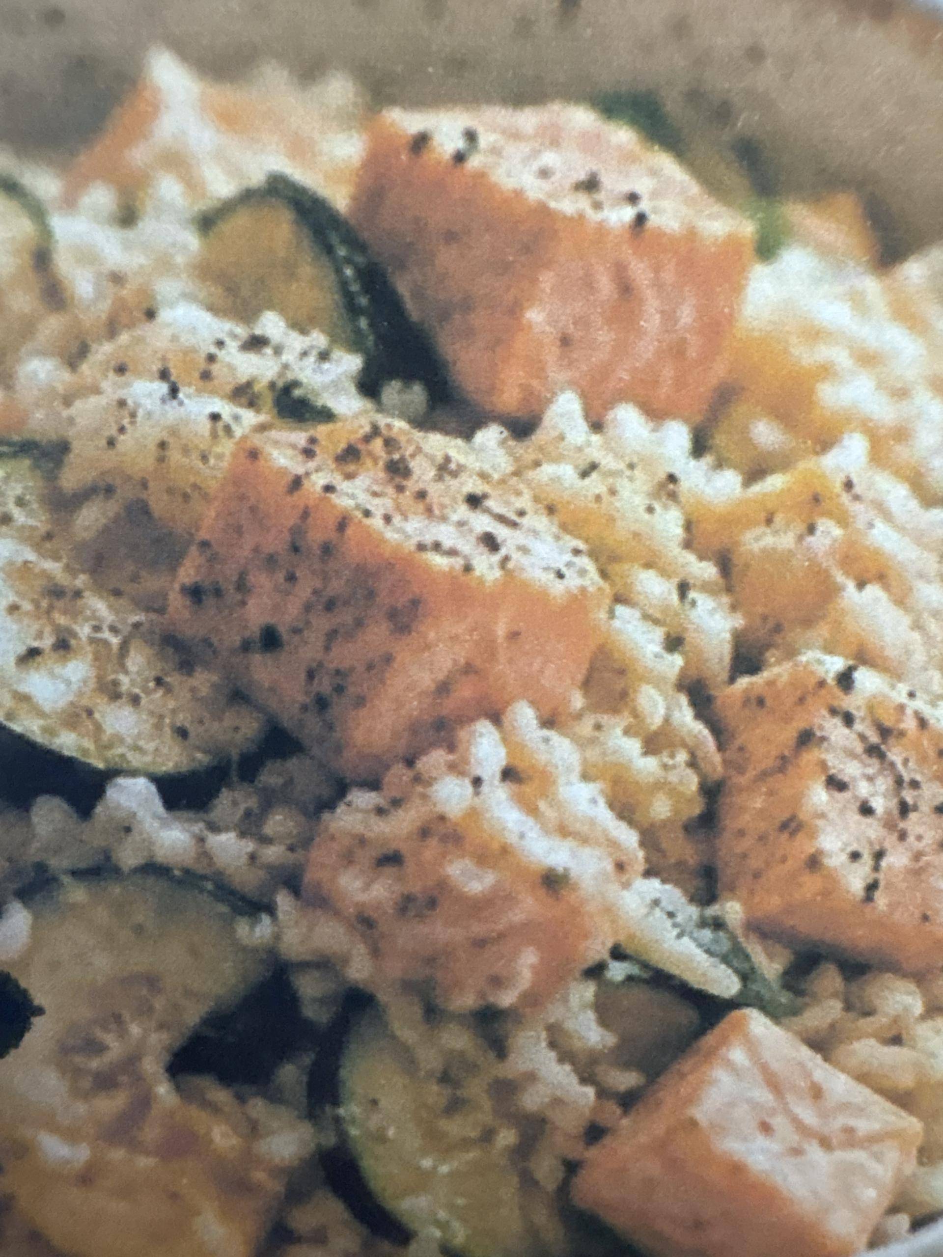 Riz saumon courgettes à la crème - Recette Cookeo Infinity 16in1 | Moulinex