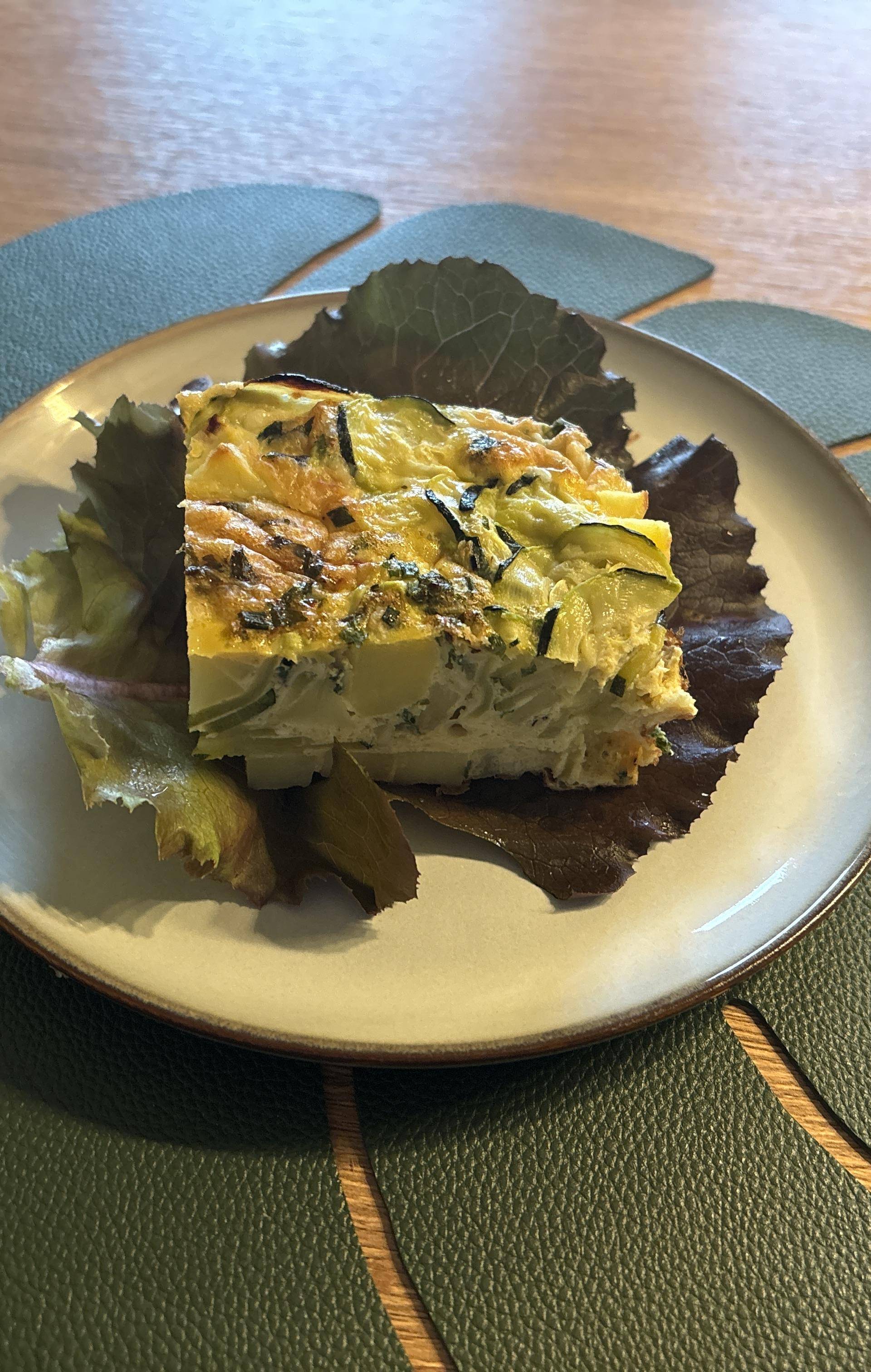 Frittata de courgette et pomme de terre - Recette Companion Connect XL | Moulinex