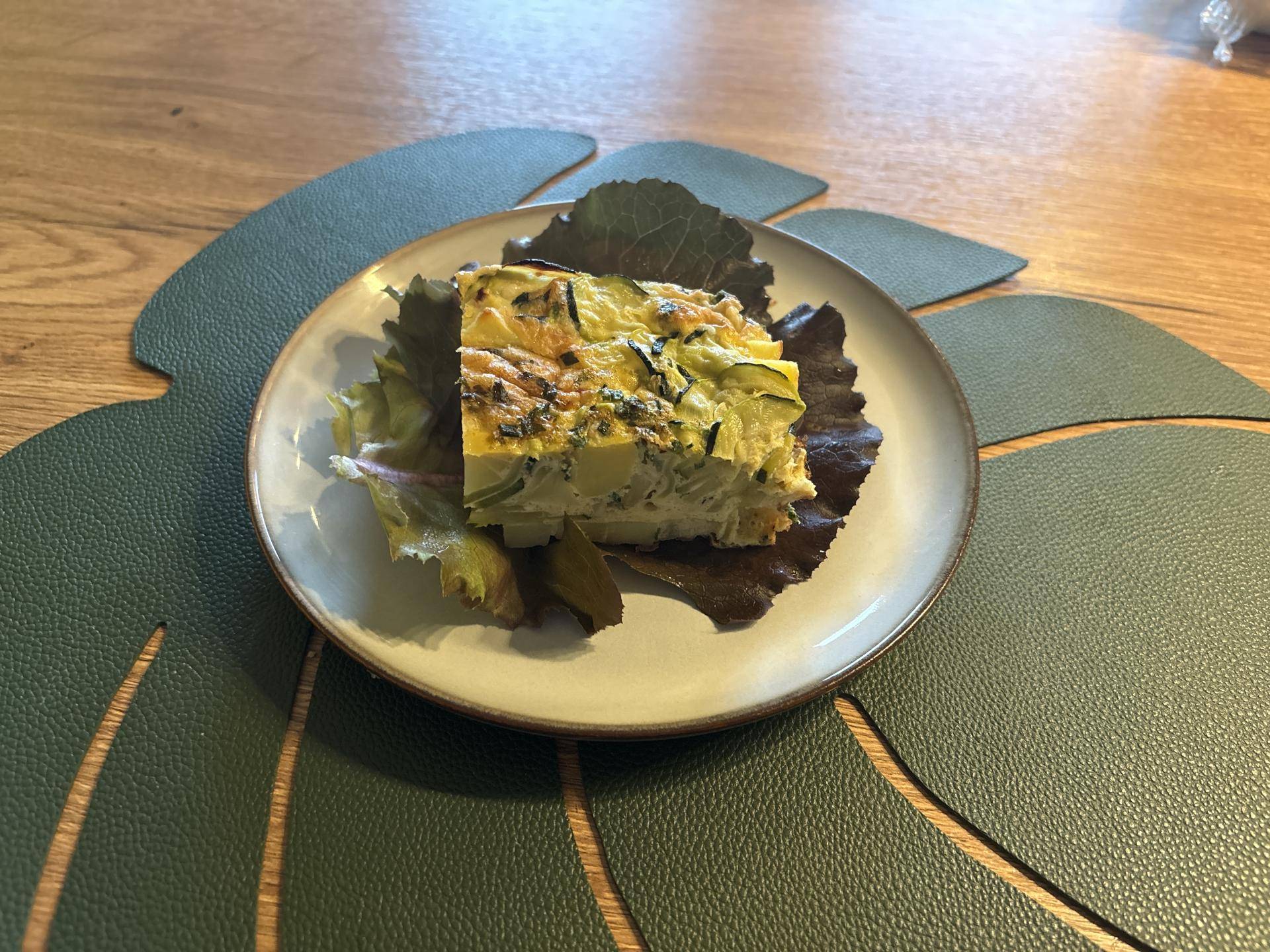 Frittata de courgette et pomme de terre - Recette Companion Connect XL | Moulinex