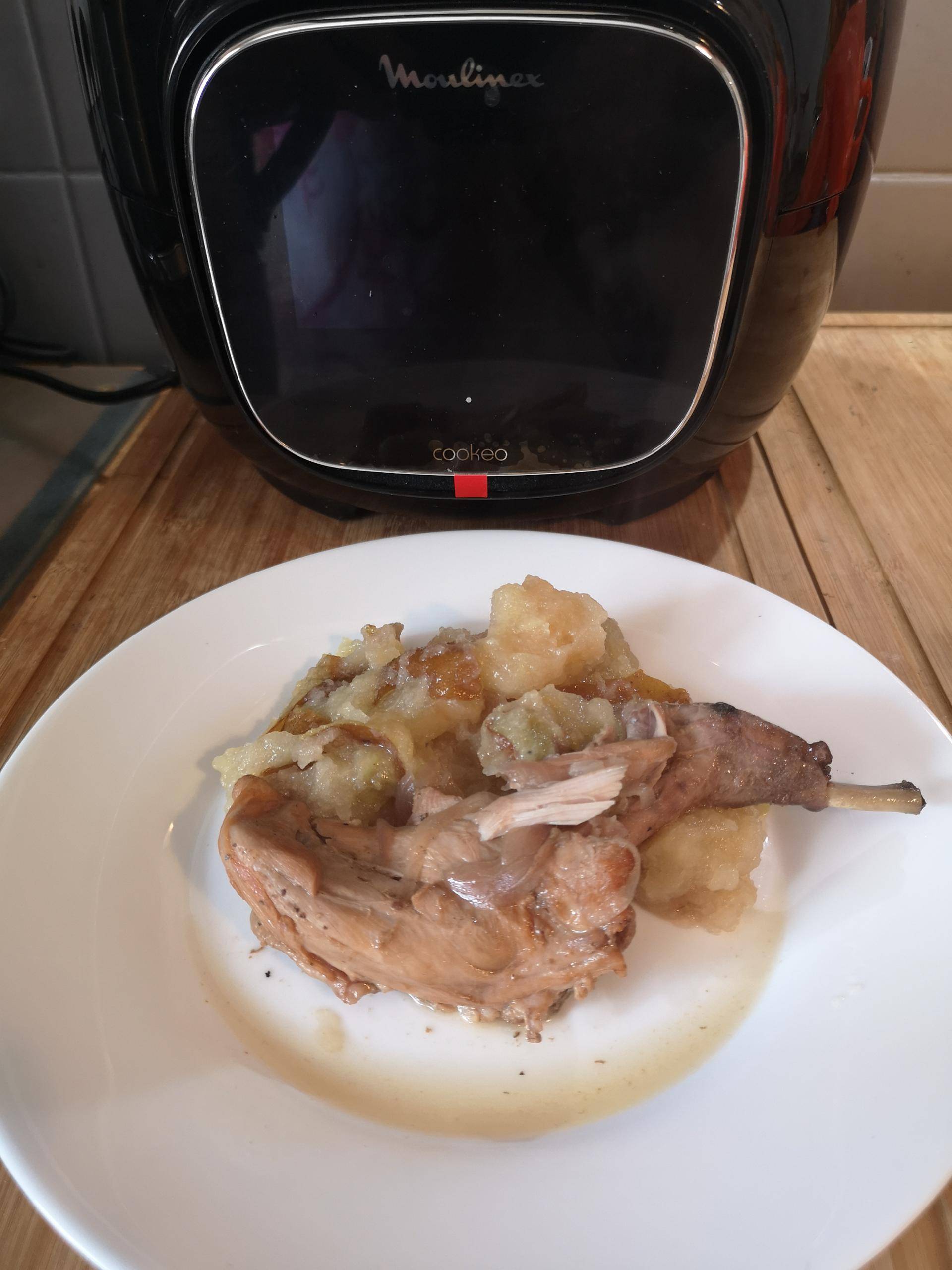 Lapin à la bretonne - Recette Cookeo V3 | Moulinex