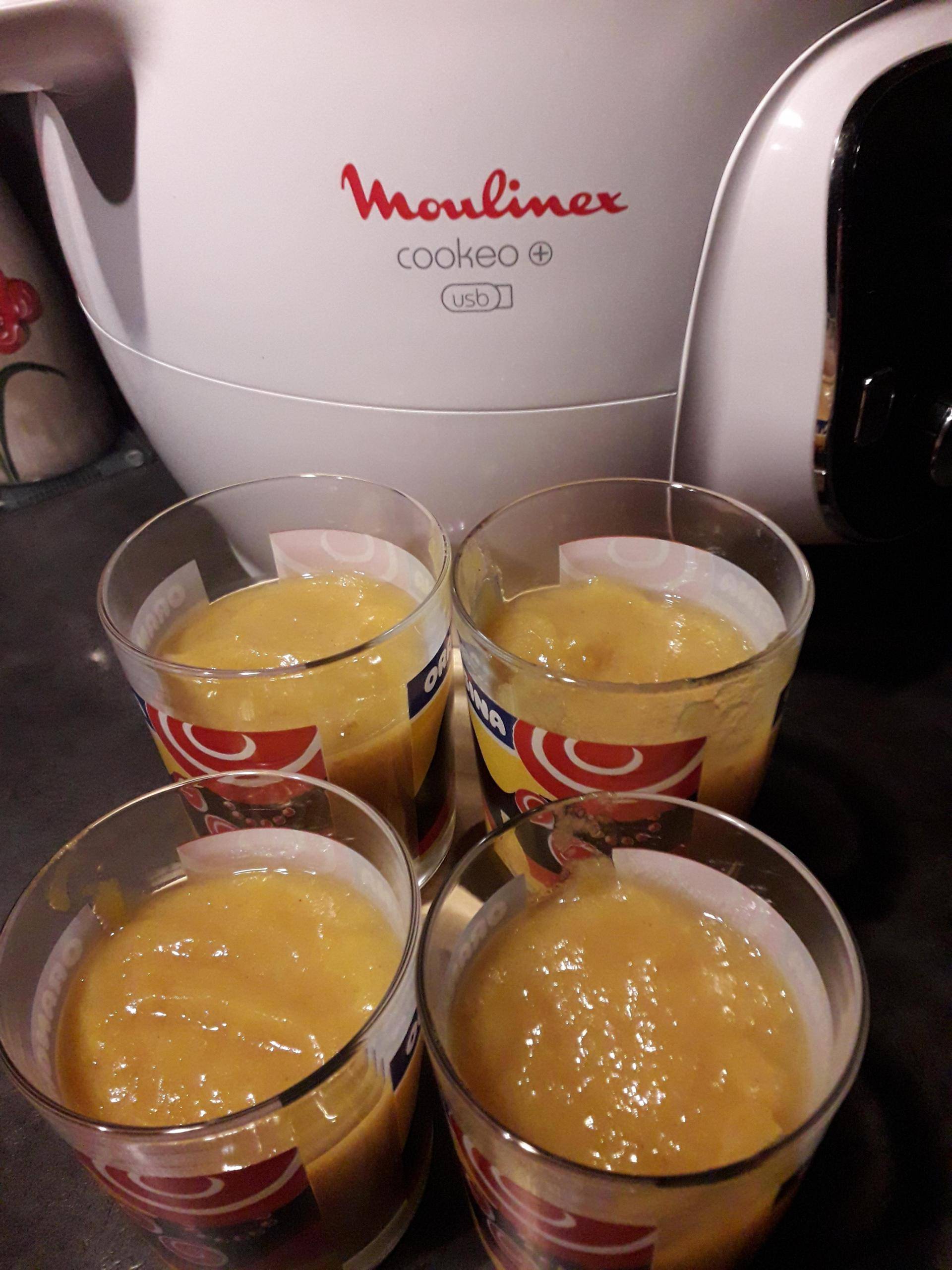 Compote pomme-mirabelle - Recette Cookeo | Moulinex