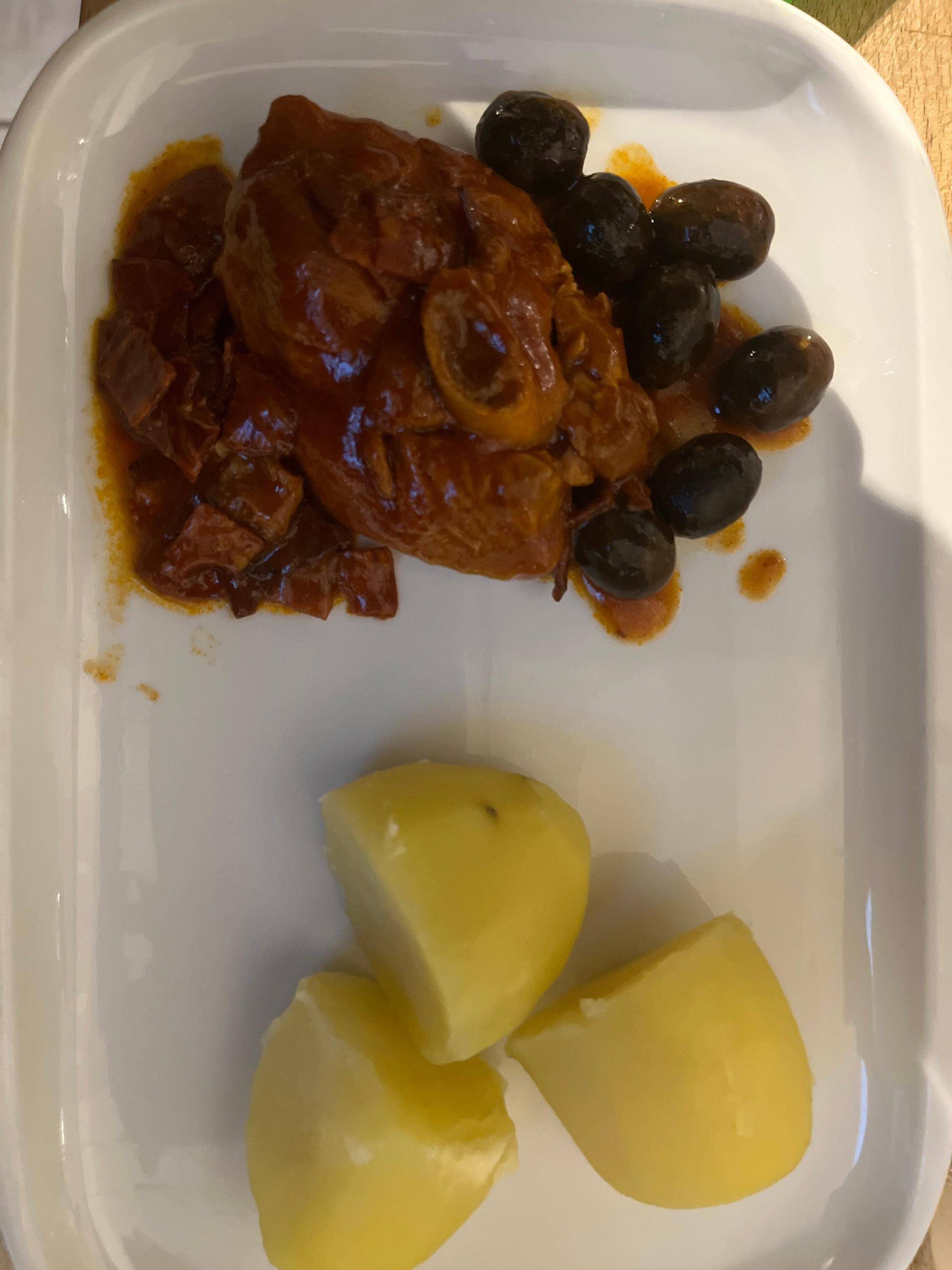 Osso bucco de dinde chorizo olives - Recette Cookeo V3 | Moulinex