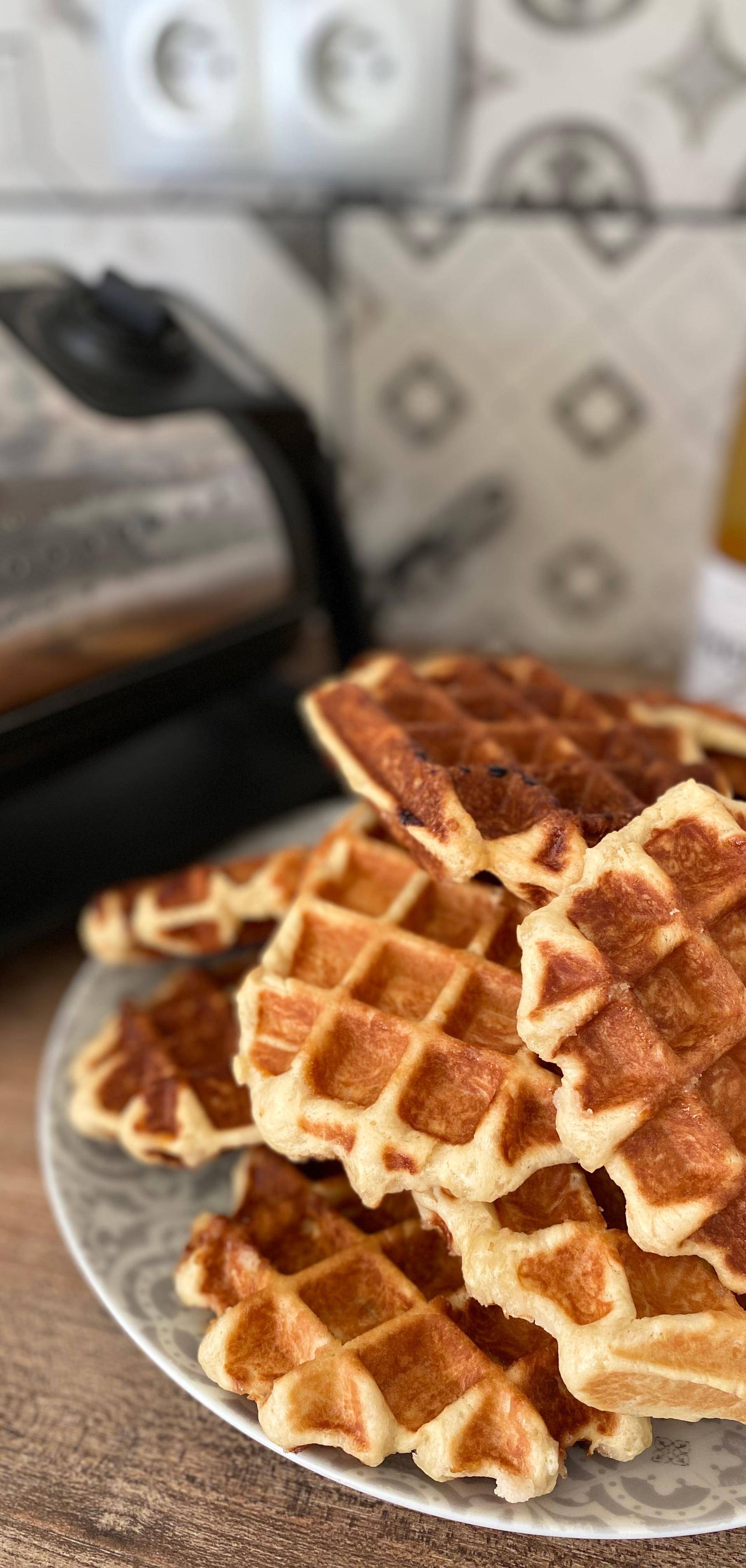 Gaufre de Liège épaisse et moelleuse - Recette Companion Connect XL | Moulinex