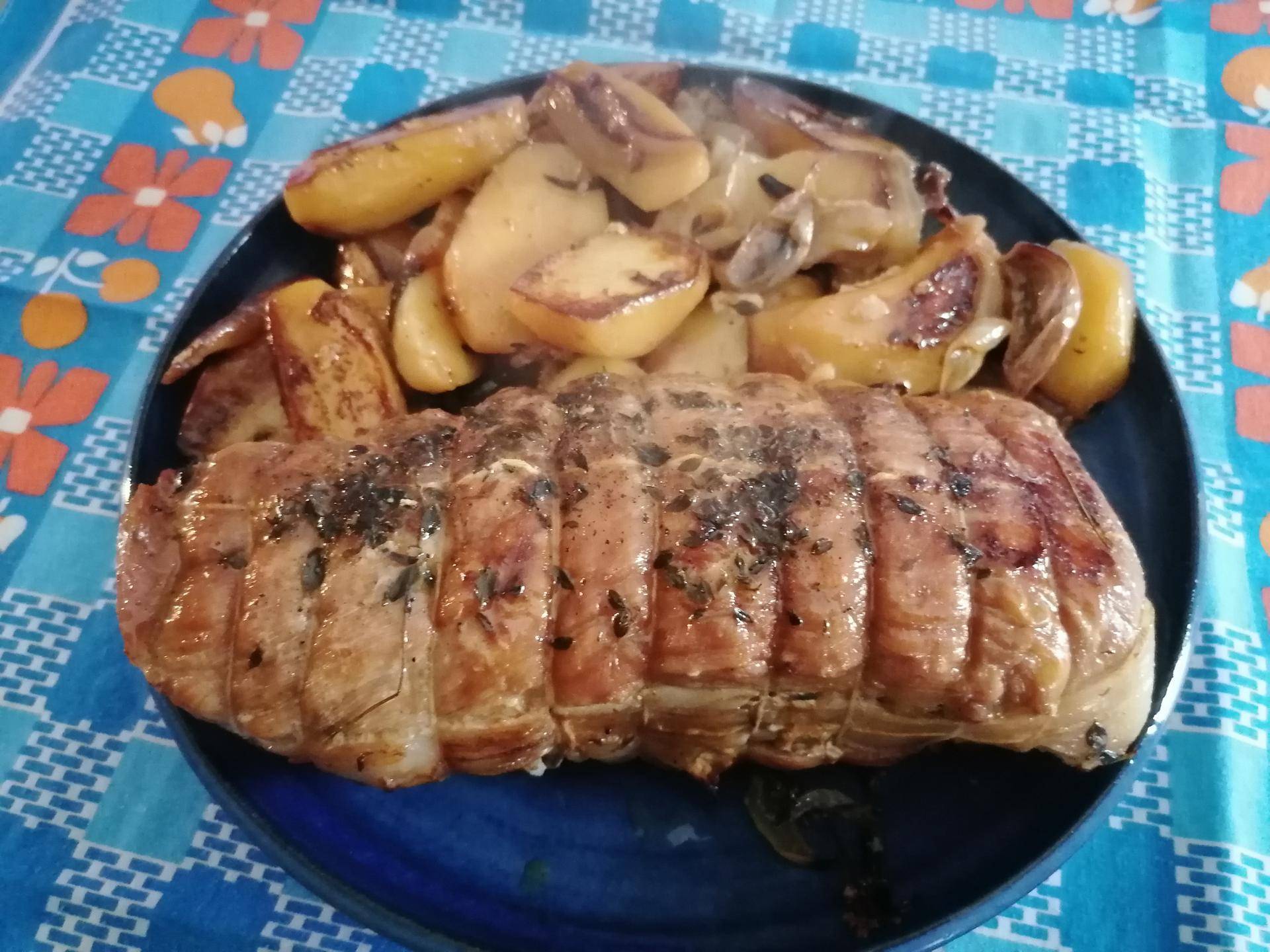 Rôti de veau sur son lit de pommes de terre - Recette Cookeo V3 | Moulinex