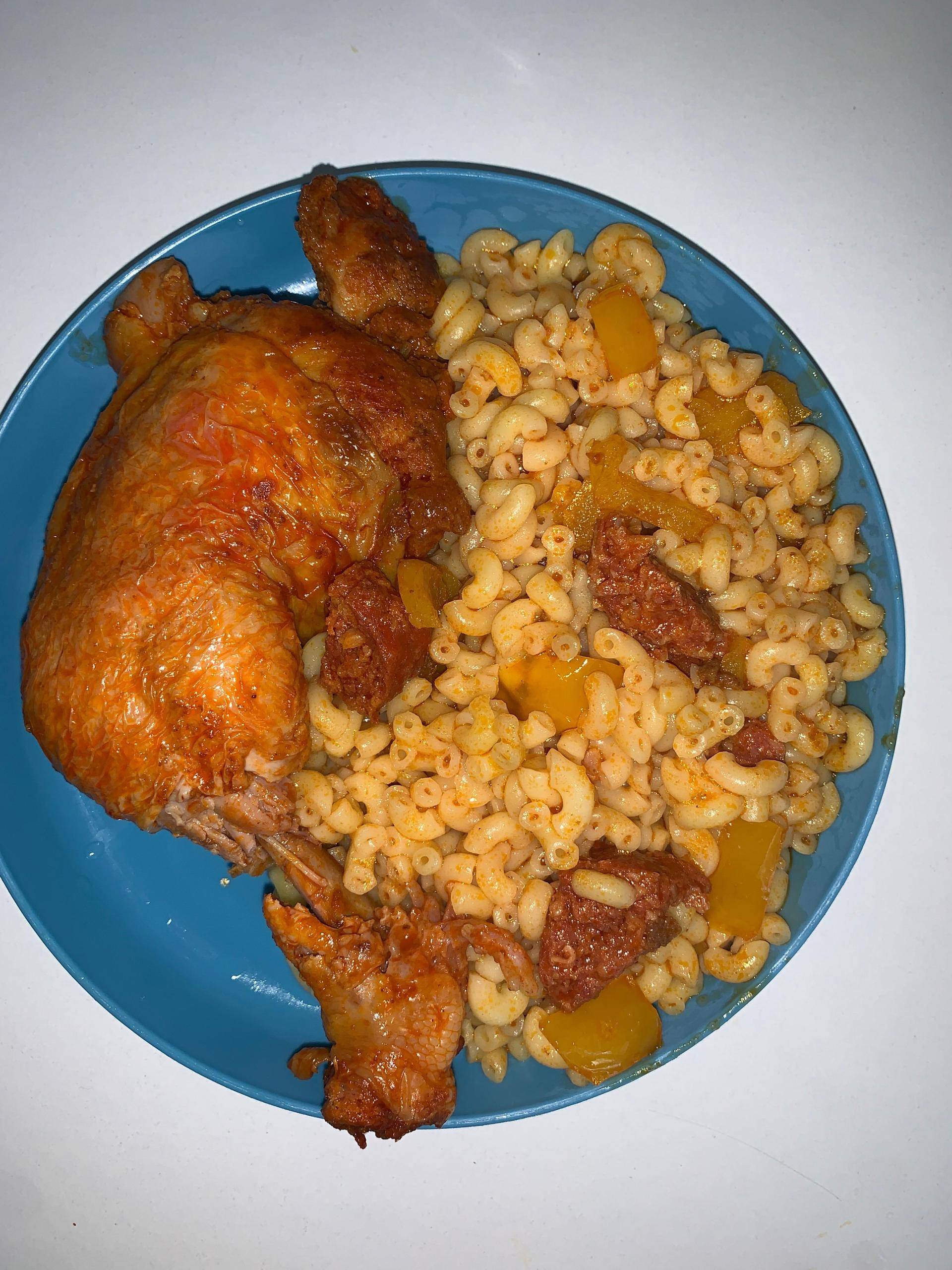 4cuisses de poulet poivrons jaune chorizo - Recette Cookeo | Moulinex