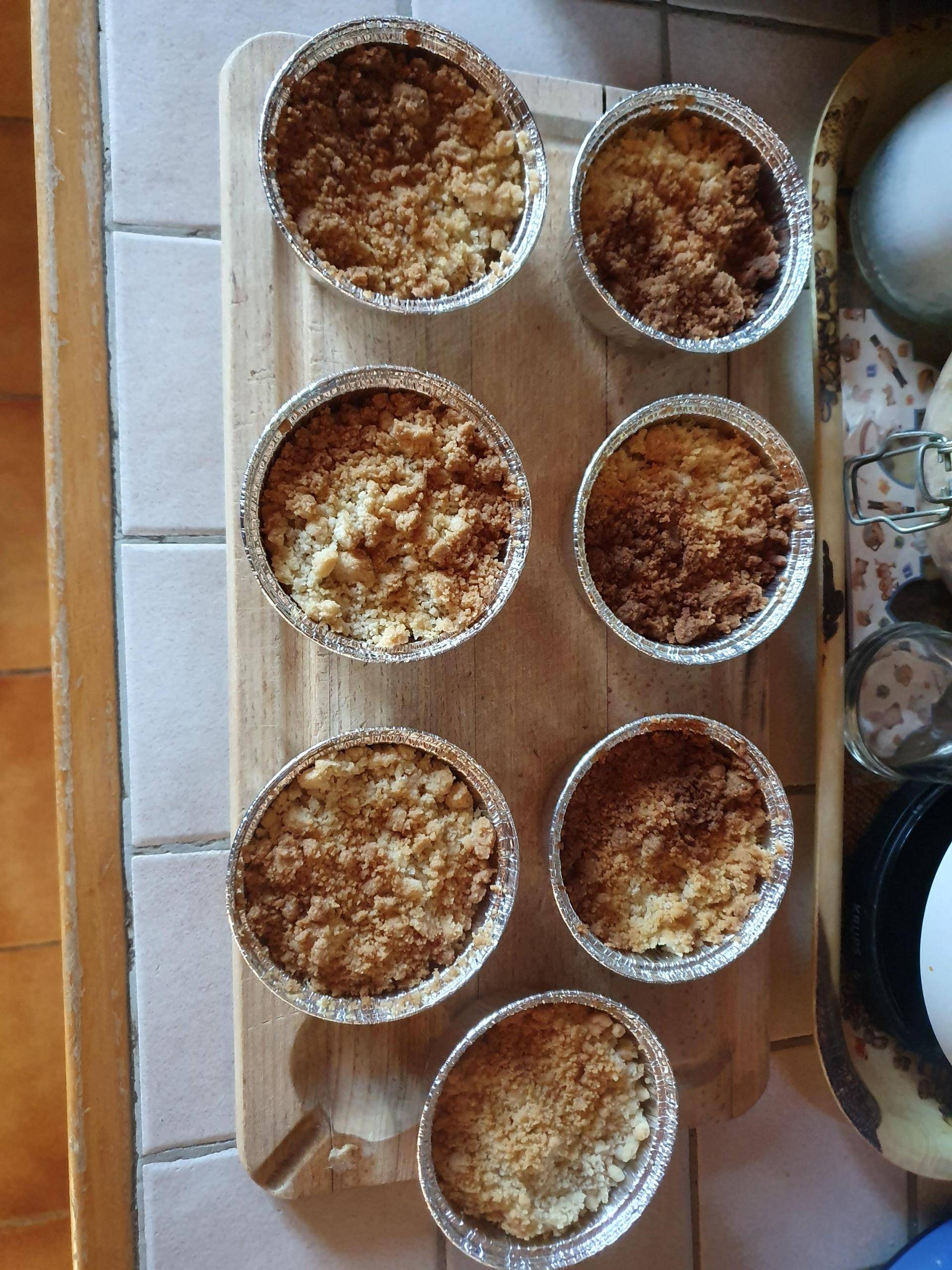 Crumble aux pommes avec l'extra crisp - Recette Cookeo | Moulinex