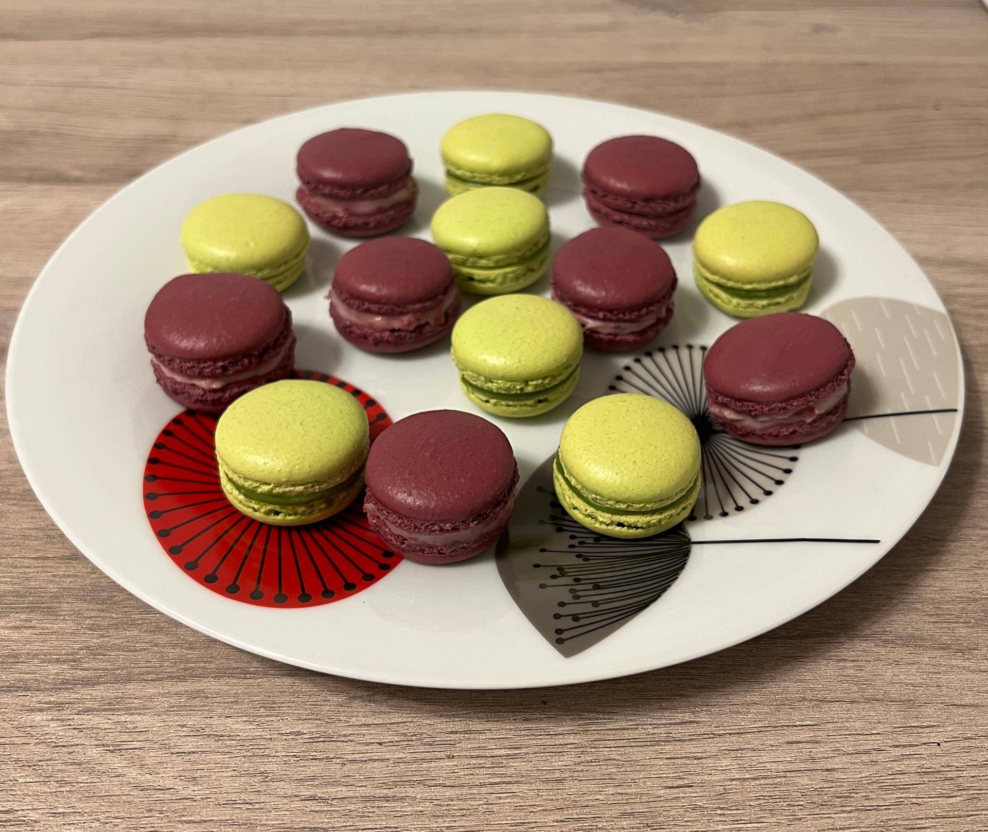 Macaron pistache et Framboise - Recette Companion XL | Moulinex
